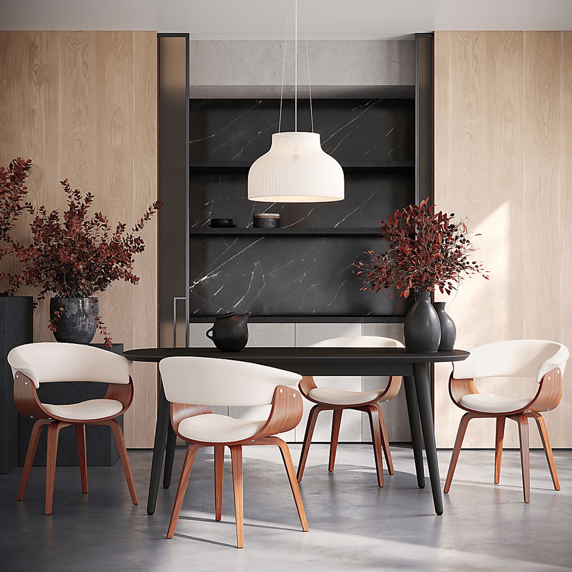 Flannders Cream Dining Chair, Set of 2 - Image 4