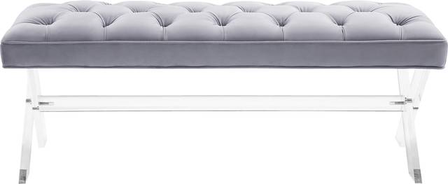Flarita Gray Bench - Thumbnail - Image 2