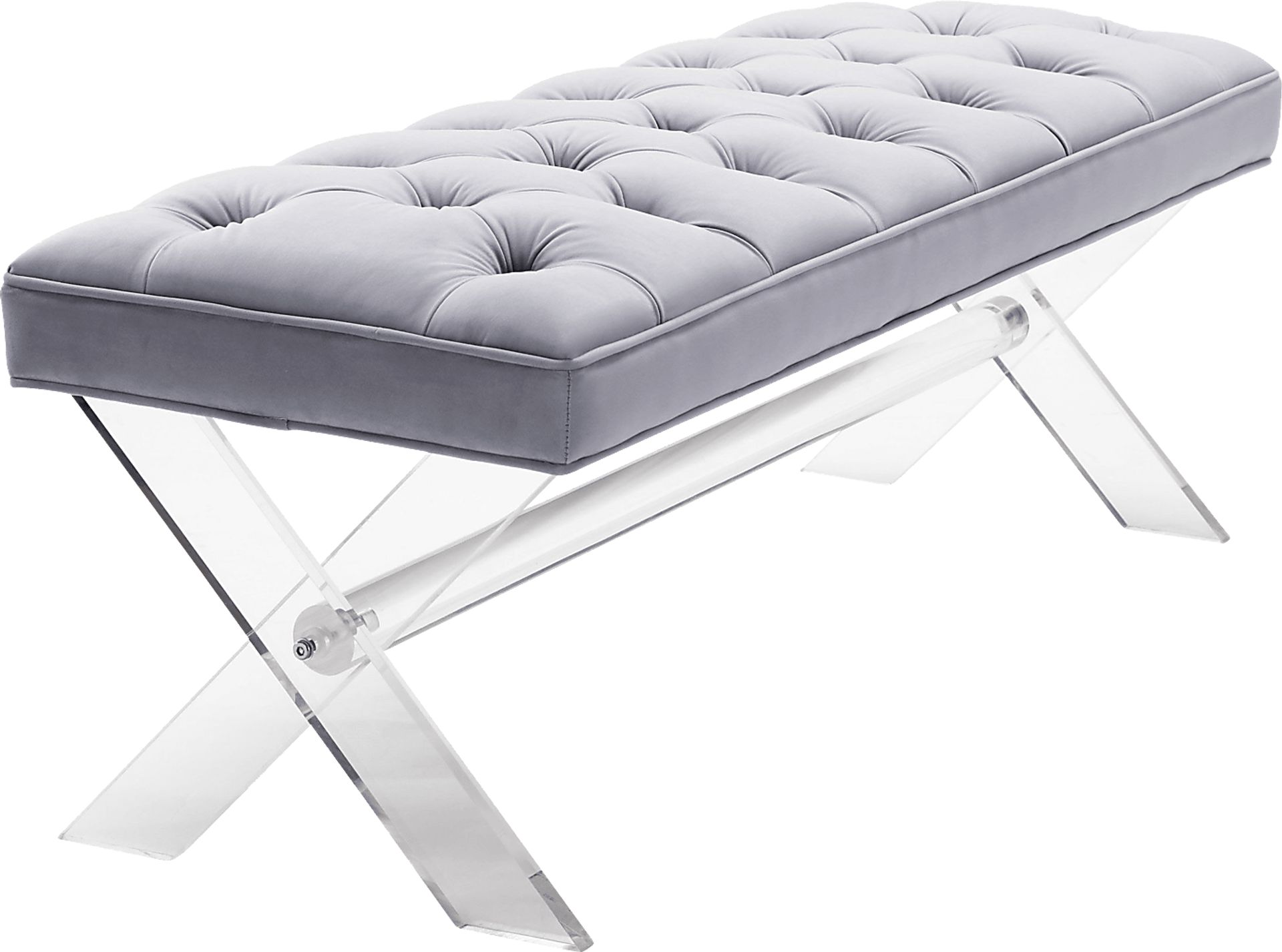 Flarita Gray Bench - Image 3