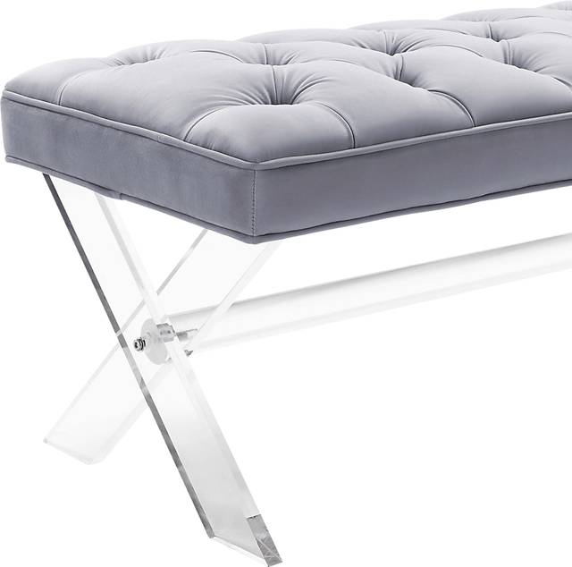 Flarita Gray Bench - Thumbnail - Image 4