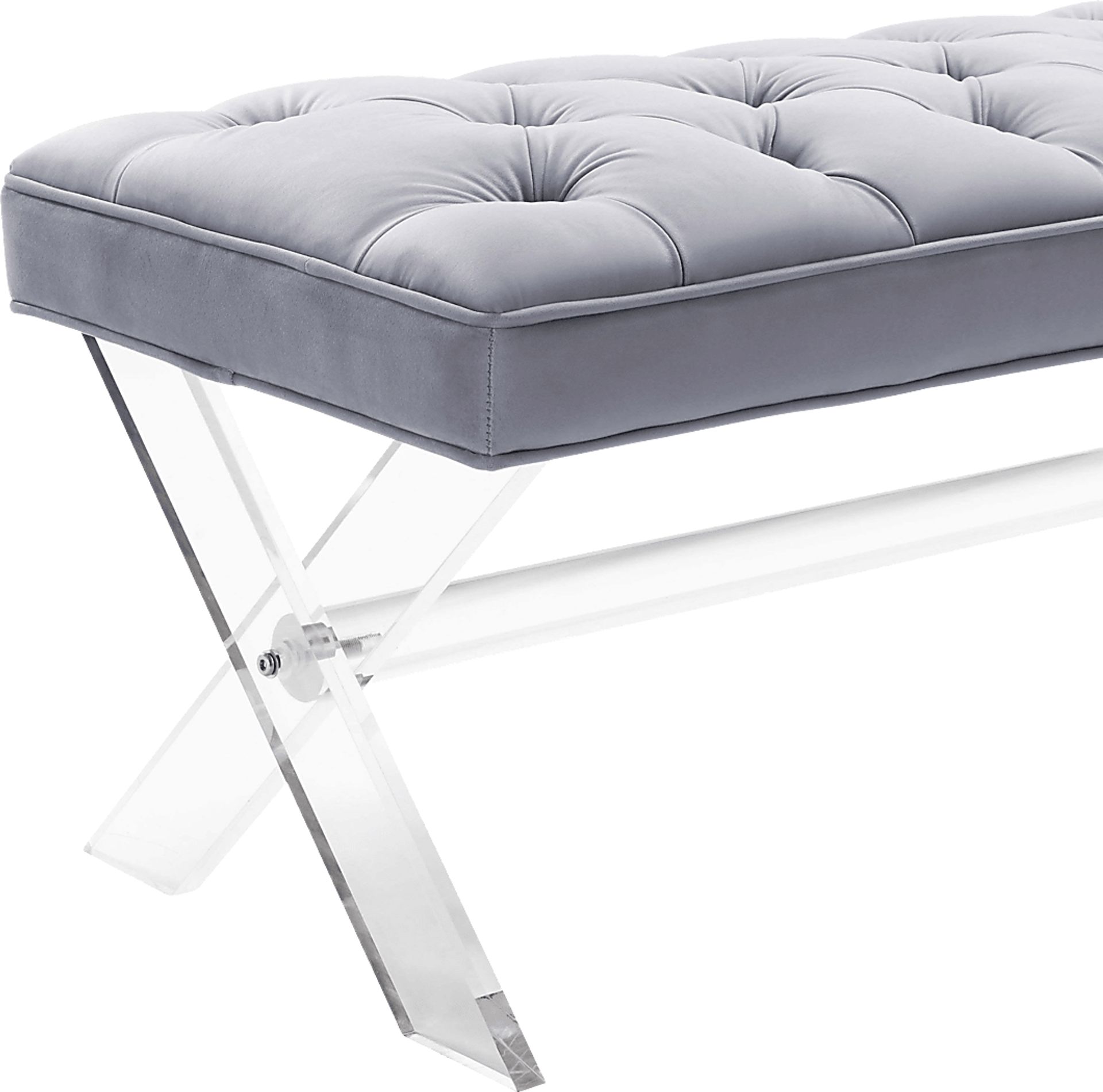 Flarita Gray Bench - Image 4