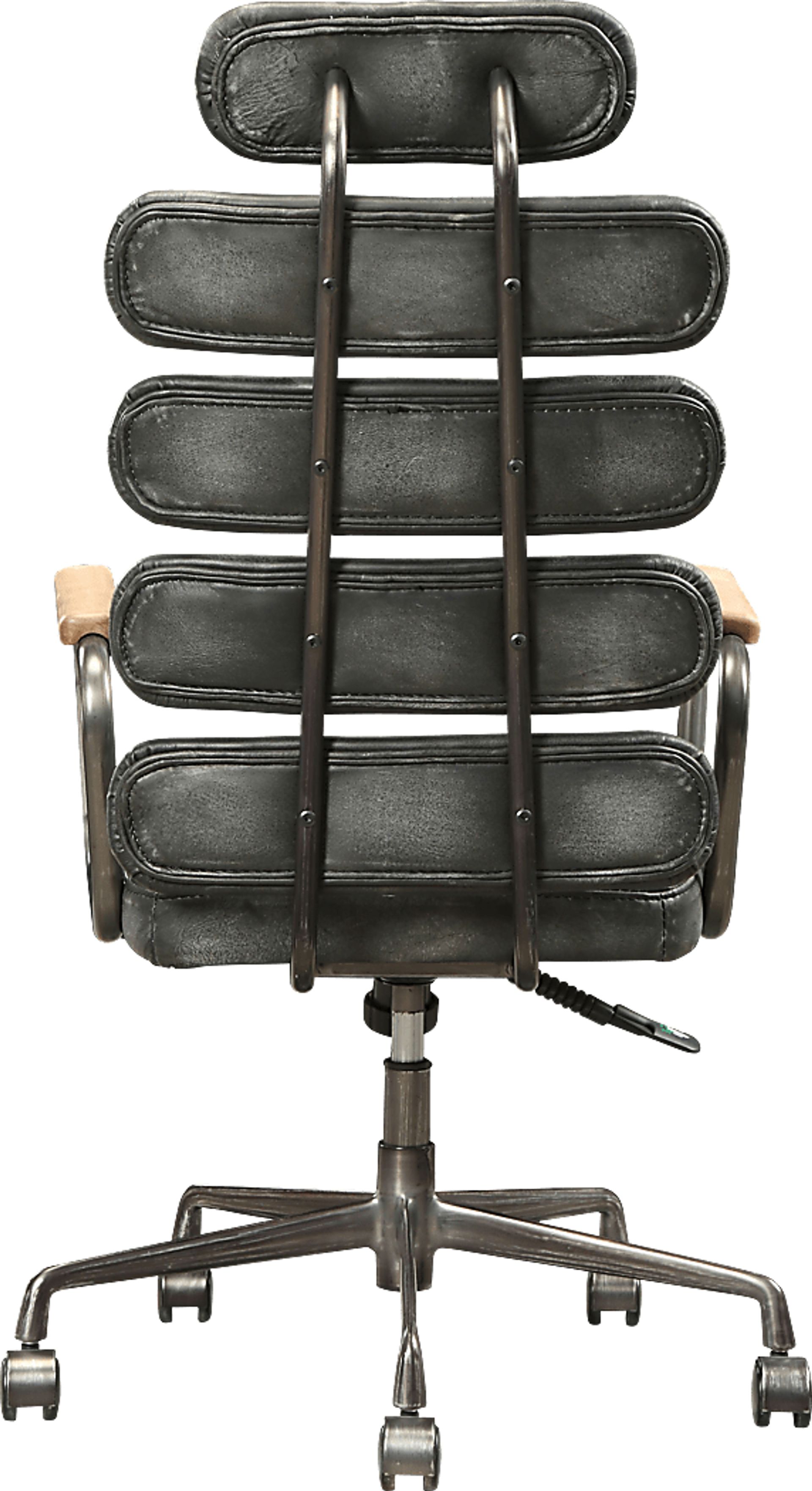 Flatburn Black Swivel Desk Chair - Image 4