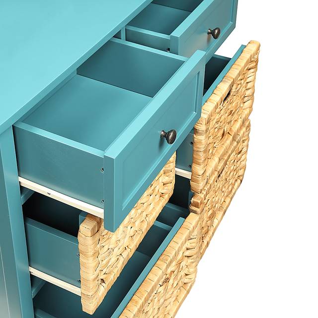 Flavius Blue Accent Cabinet - Thumbnail - Image 2