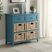 Flavius Blue Accent Cabinet