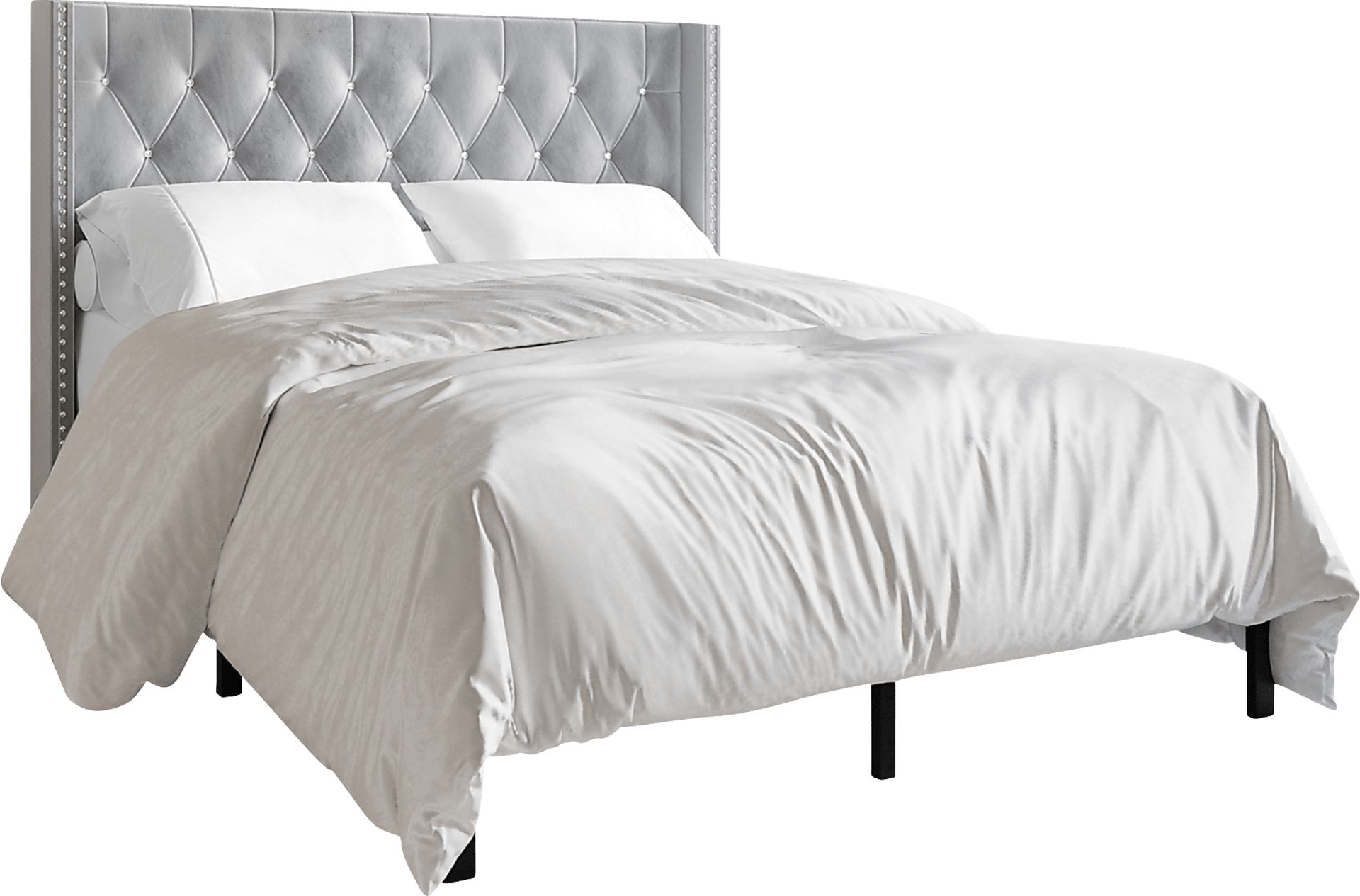 Flaxavenue Gray Full Bed - Image 1
