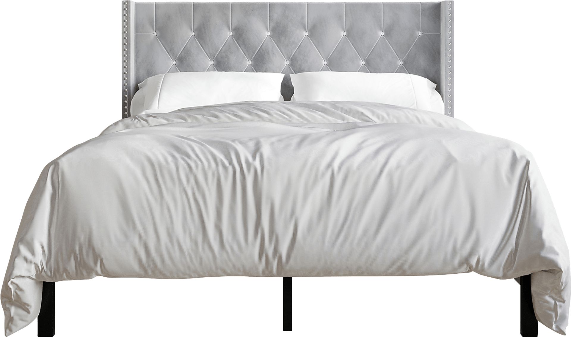 Flaxavenue Gray Twin Bed - Image 3