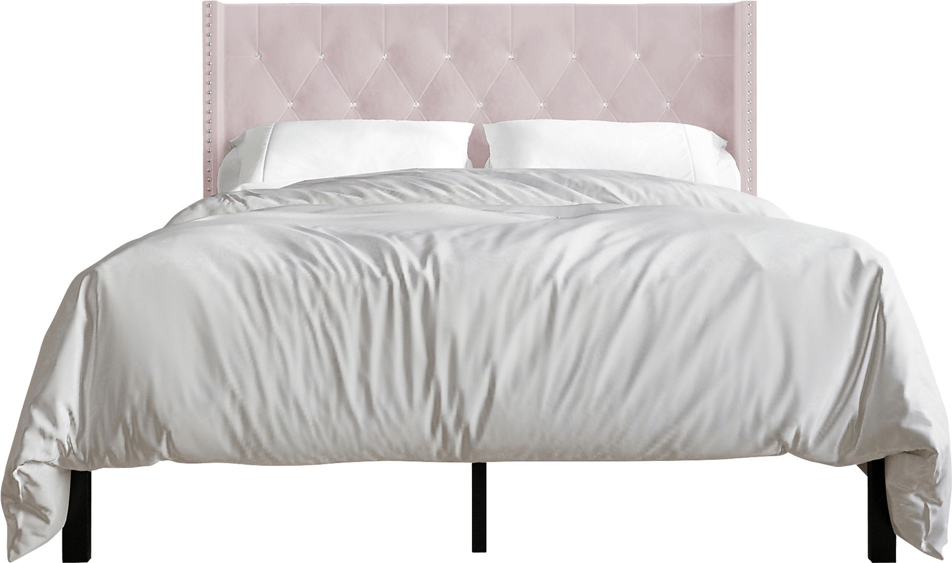 Flaxavenue Light Pink Full Bed - Image 3