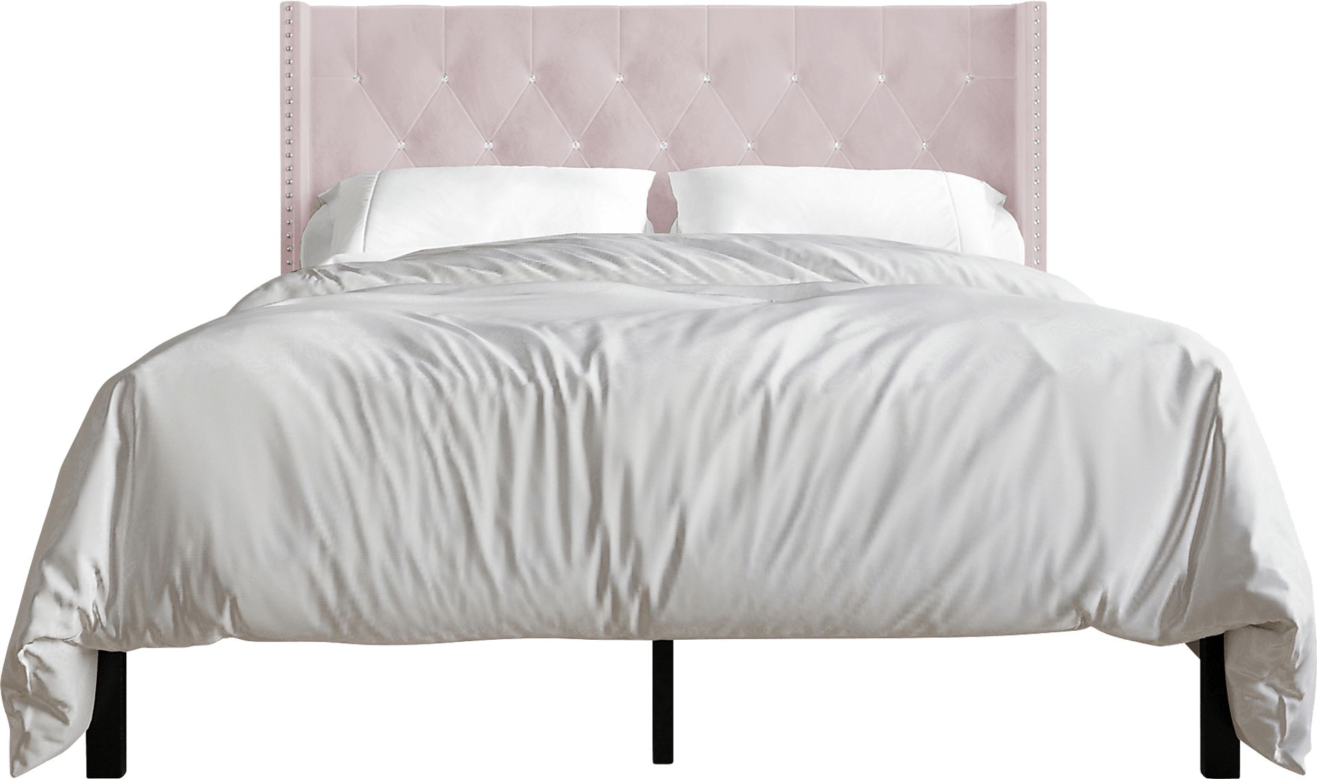 Flaxavenue Light Pink Twin Bed - Image 4