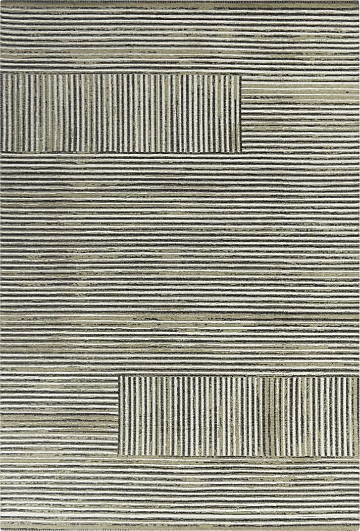Flaxe Cream 5'3 x 7' Area Rug