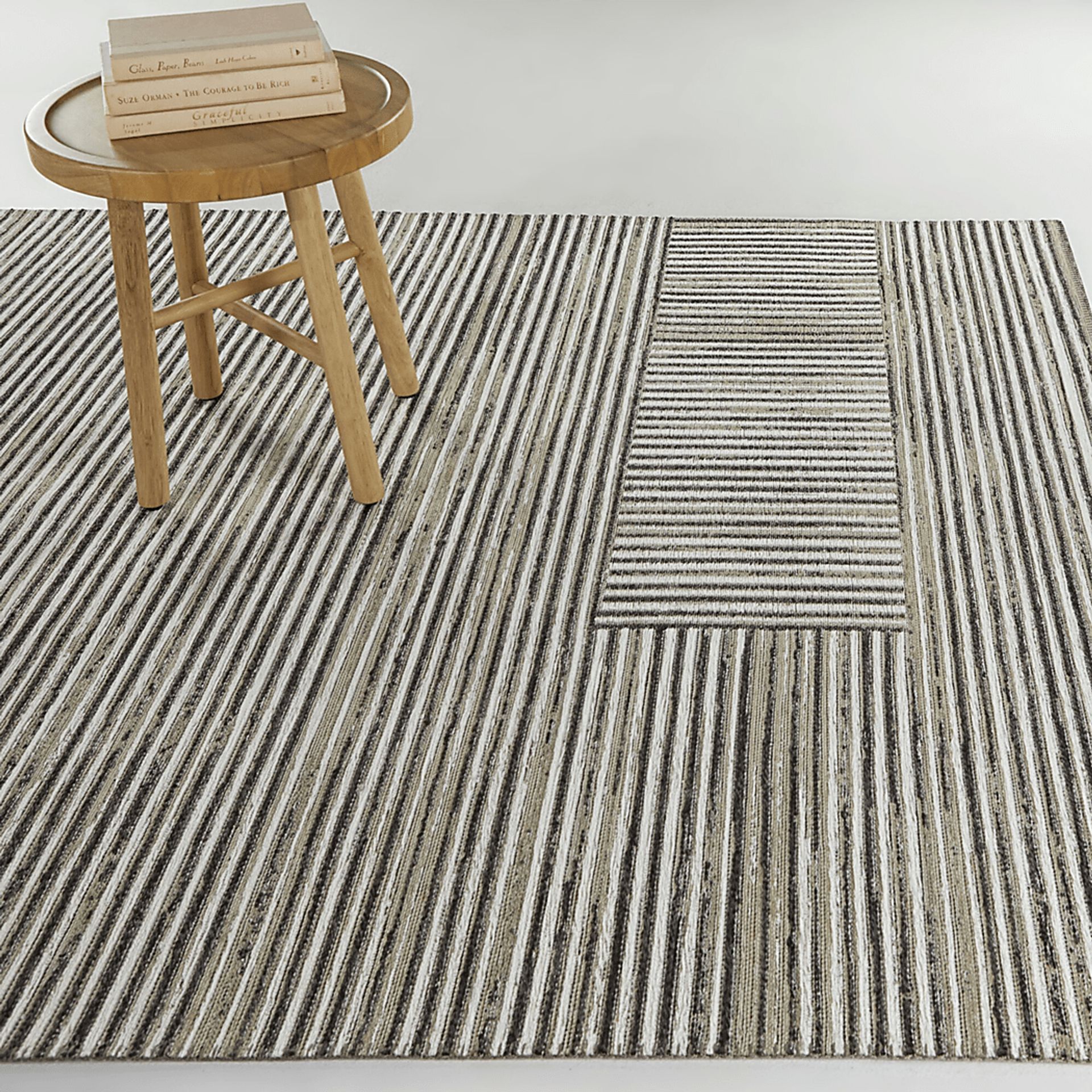Flaxe Cream 7'10 x 10' Area Rug - Image 2