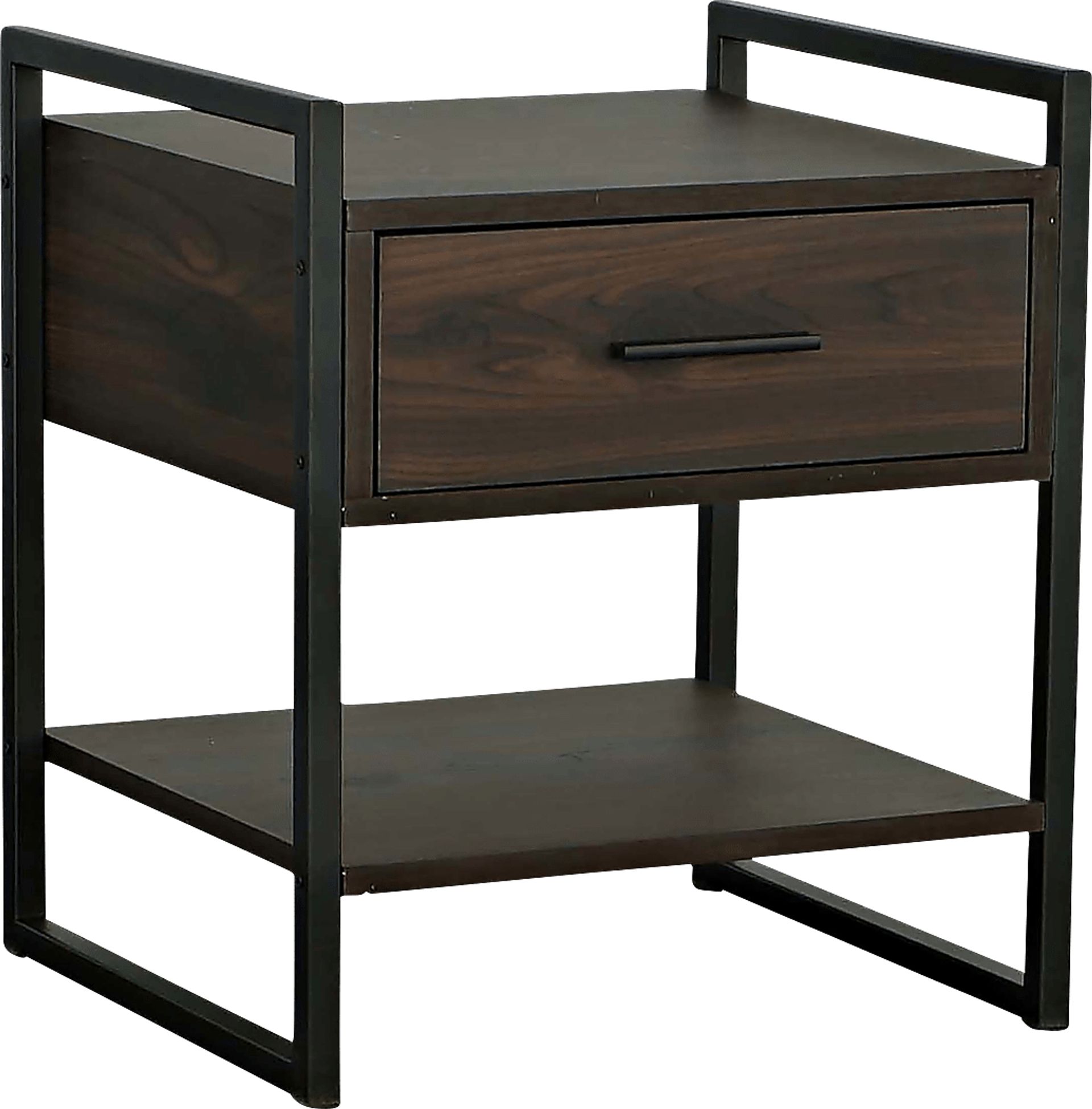 Fleenor Brown Nightstand - Image 1