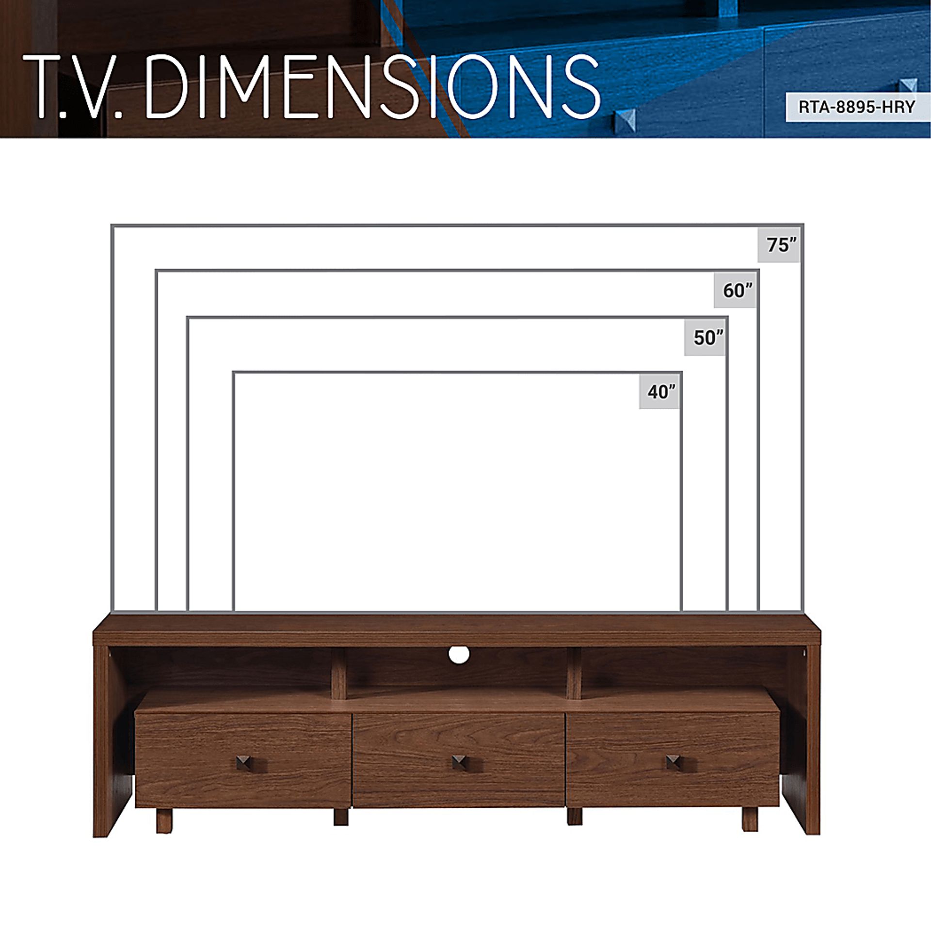 Flemris Hickory 70 in. Console - Image 5