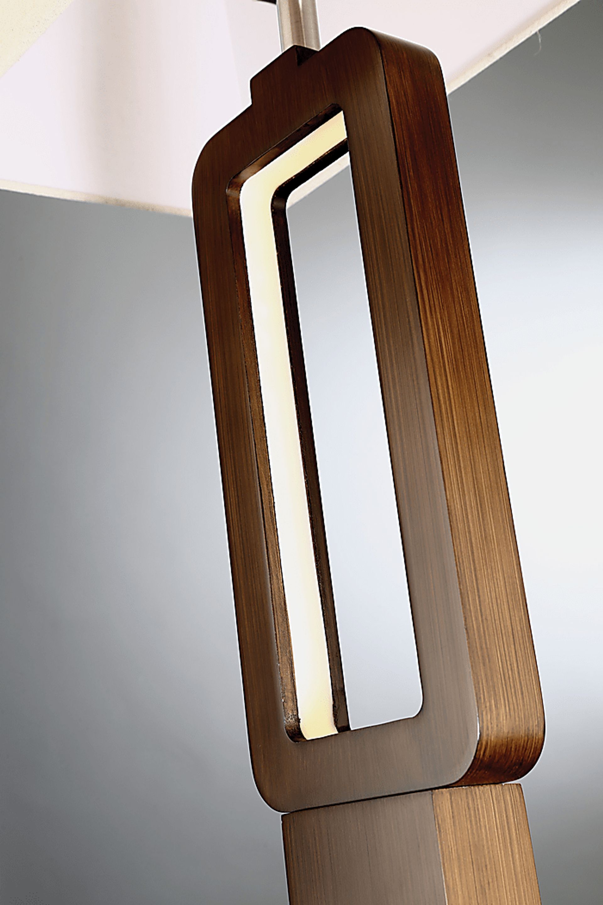 Fletcher Court Walnut Floor Lamp - Image 2