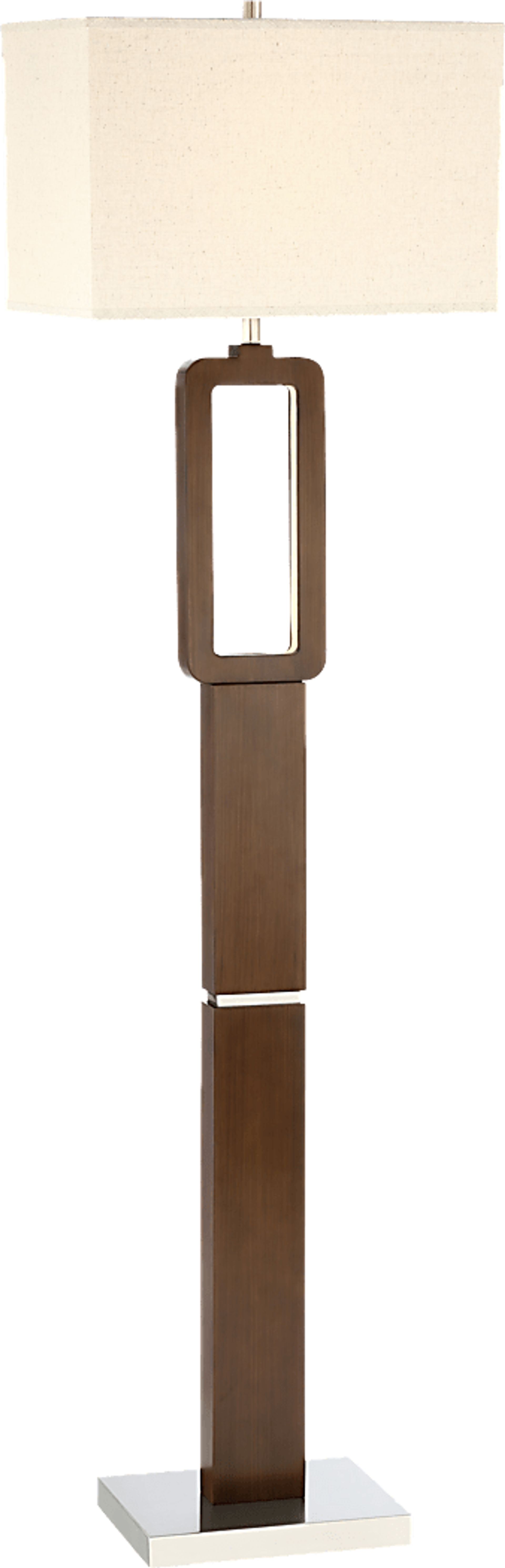 Fletcher Court Walnut Floor Lamp - Image 1