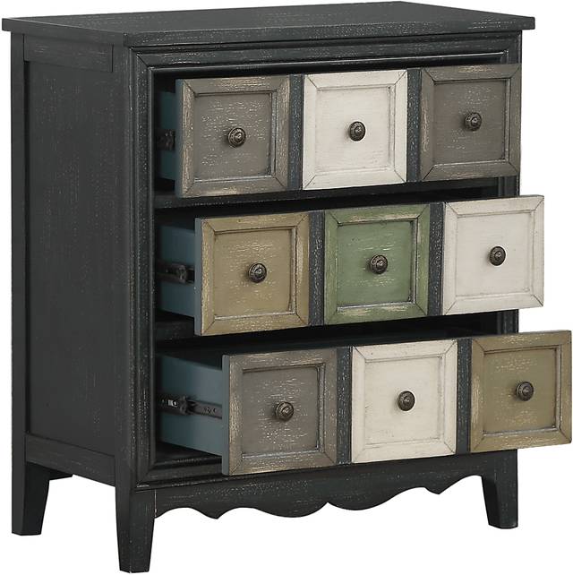 Fletcher Gray Accent Cabinet - Thumbnail - Image 3