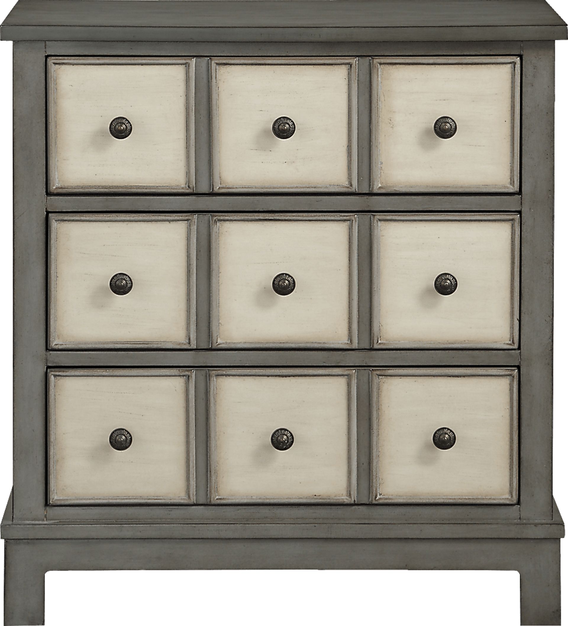 Fletcher Light Gray Accent Cabinet - Image 2
