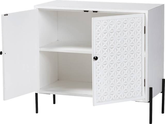Fleurie White Accent Cabinet - Thumbnail - Image 4
