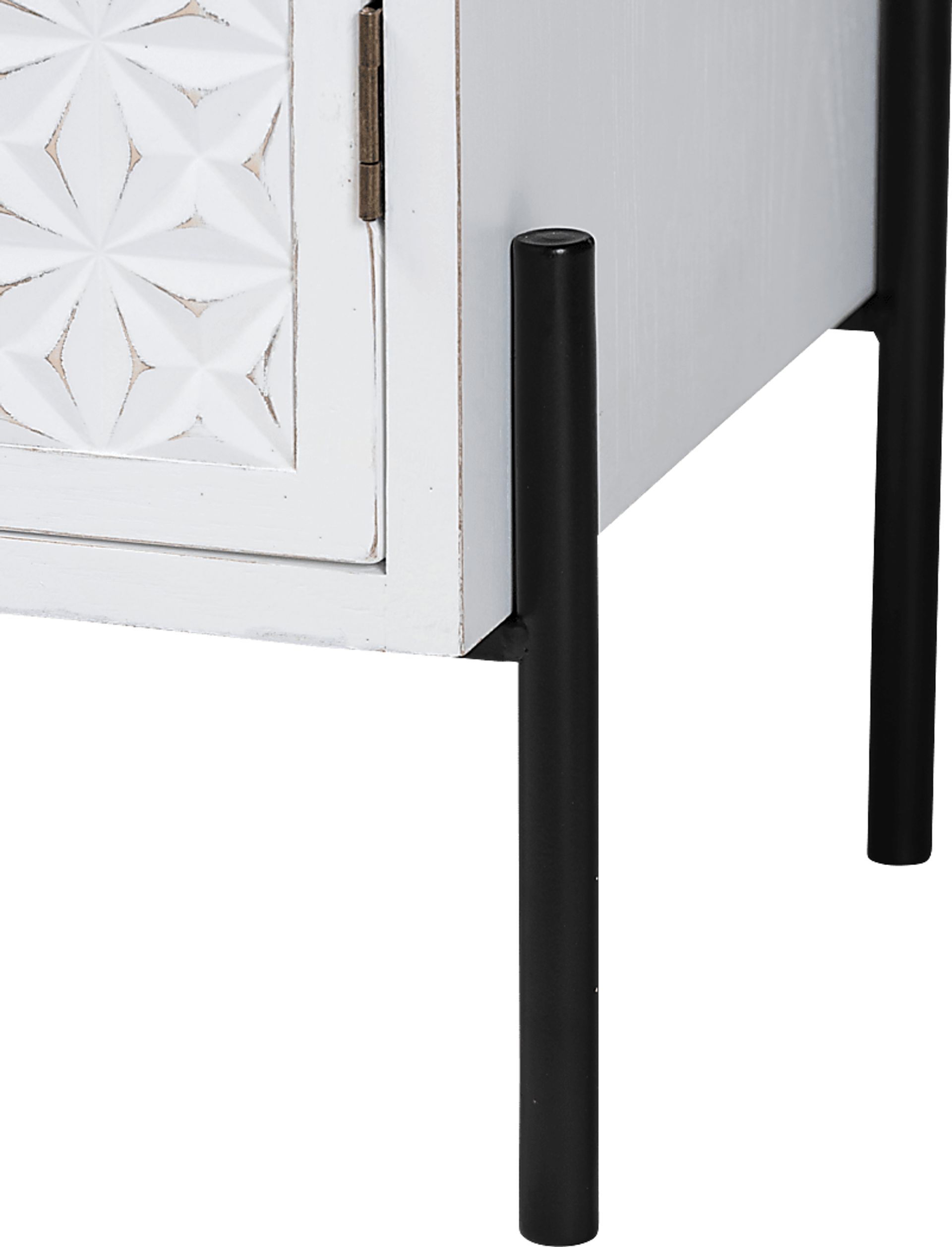 Fleurie White Accent Cabinet - Image 7