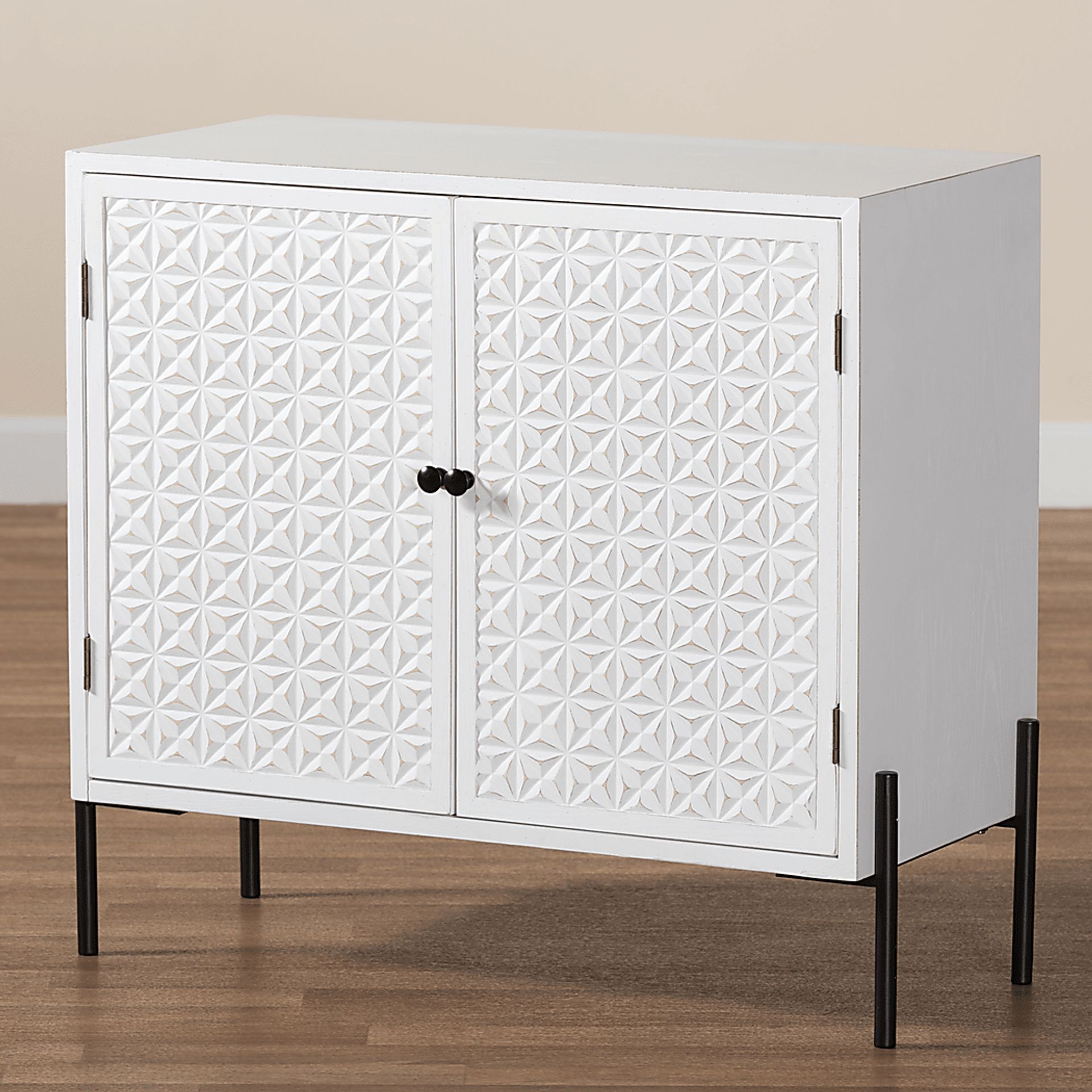Fleurie White Accent Cabinet - Image 8