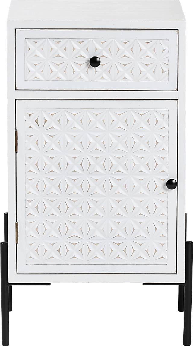 Fleurie White Storage Cabinet - Thumbnail - Image 3