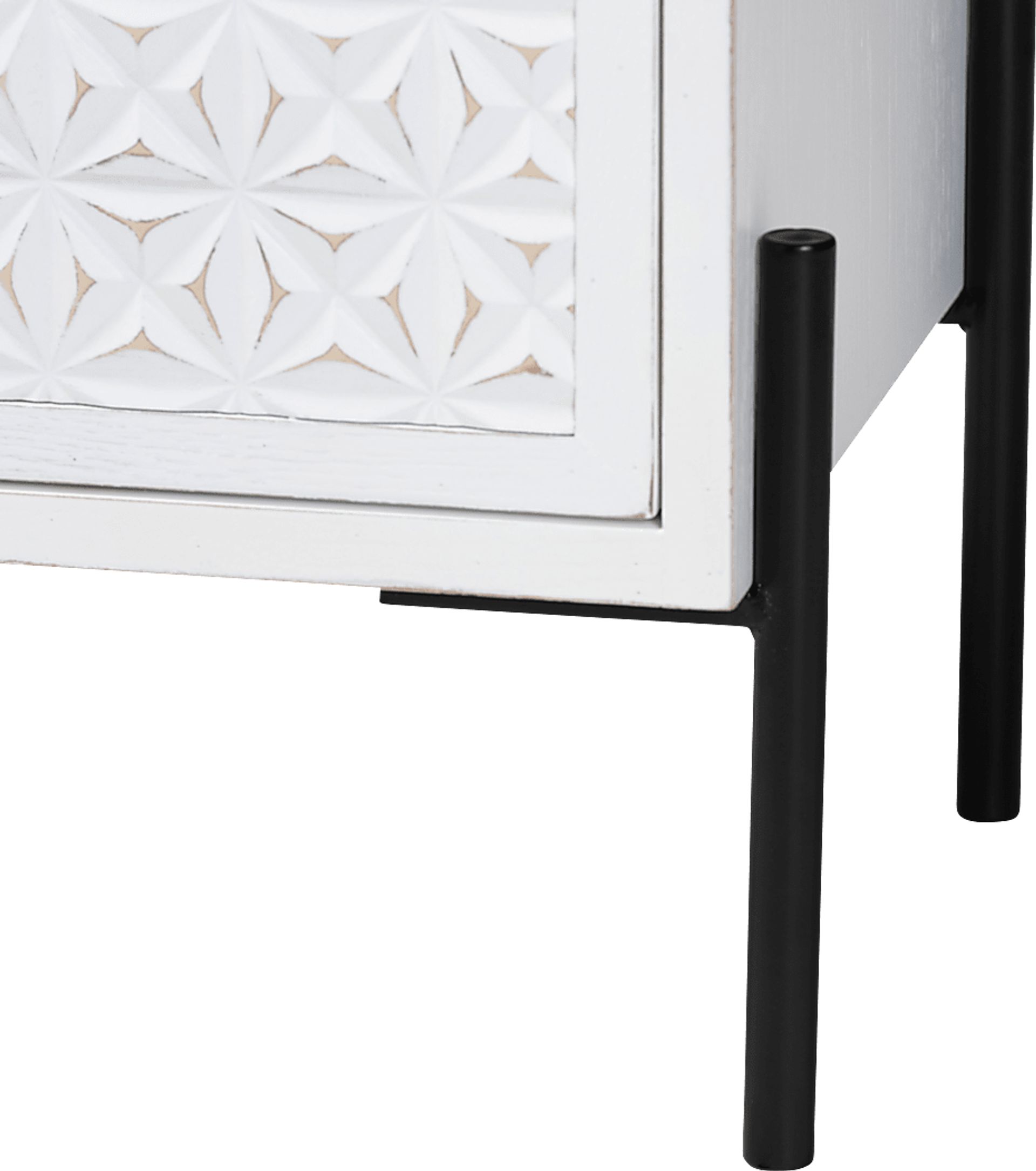 Fleurie White Storage Cabinet - Image 7
