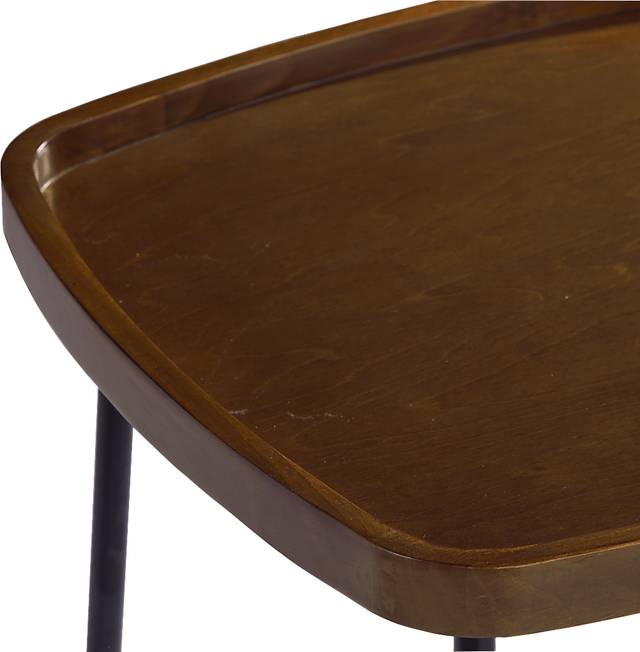 Flicker Court Walnut End Table - Thumbnail - Image 2