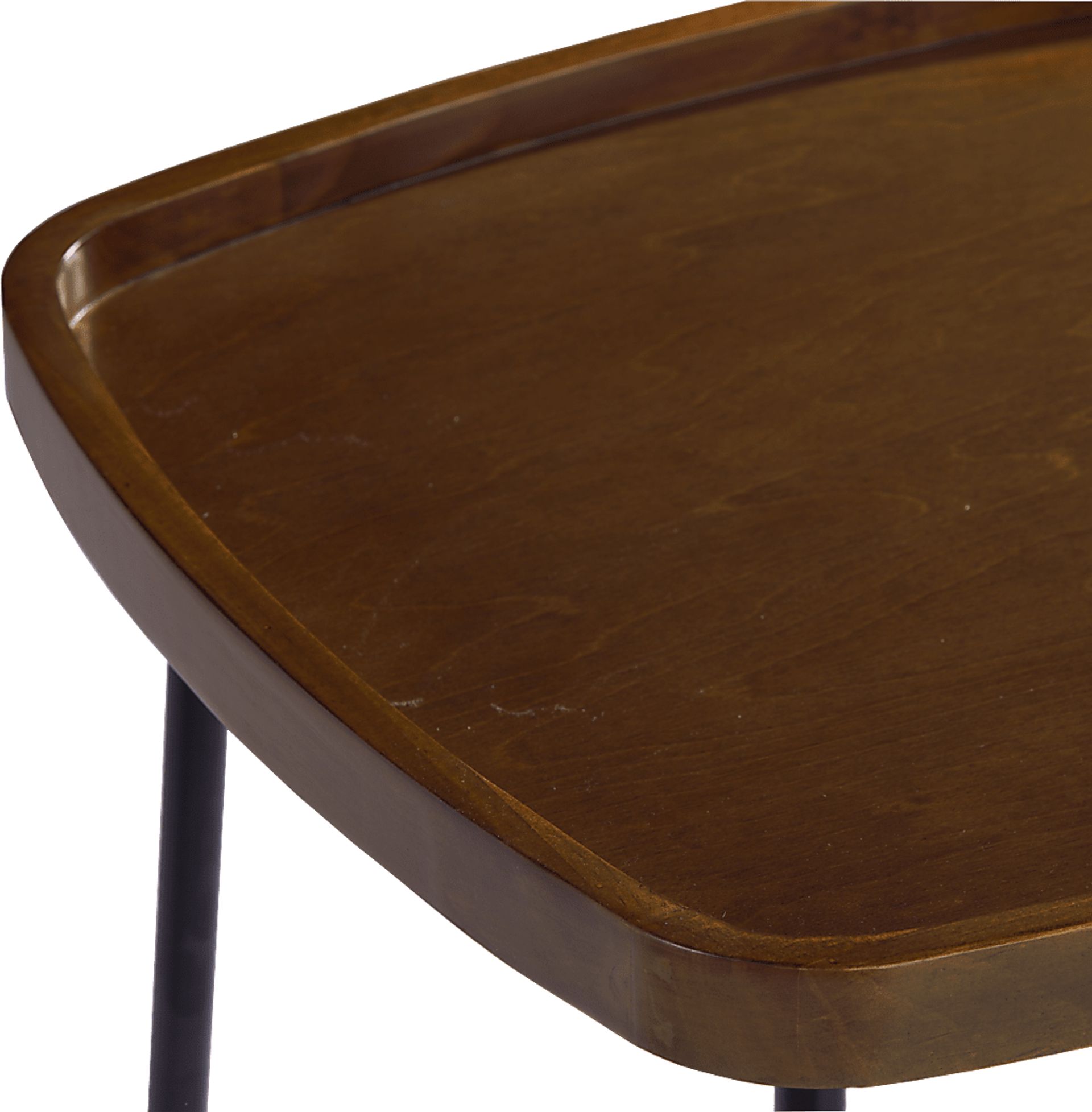 Flicker Court Walnut End Table - Image 2