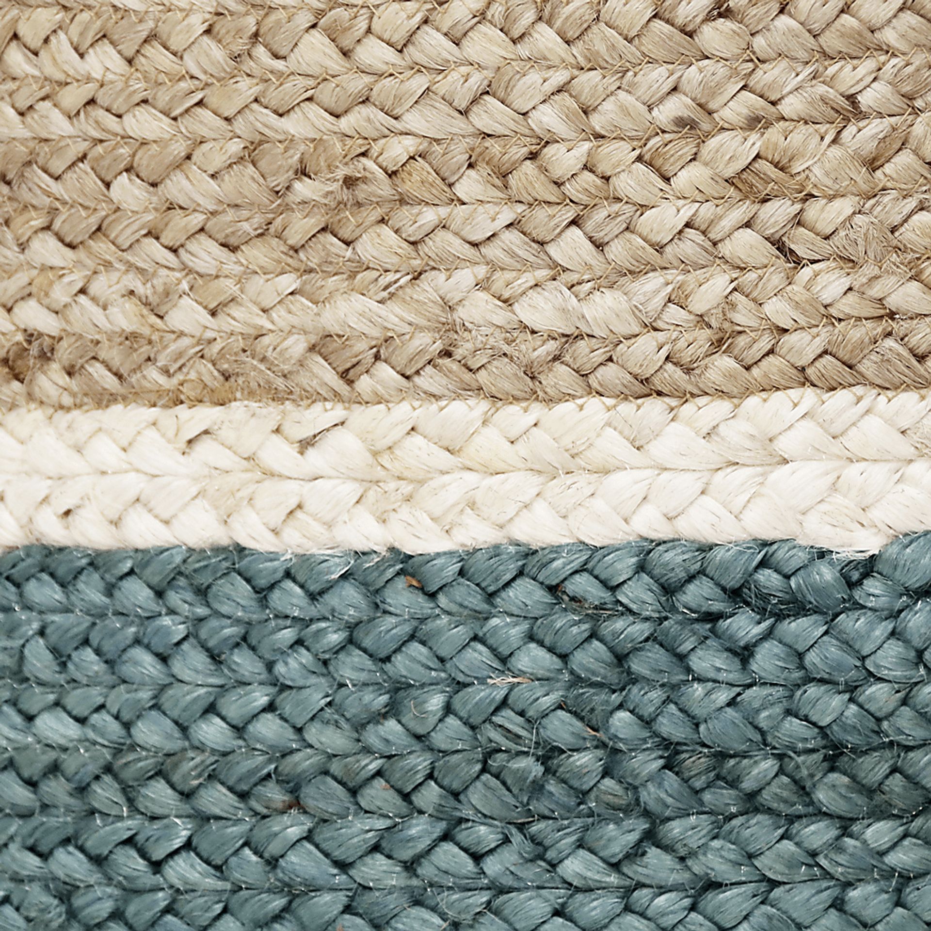 Flinar Tan/Teal 17 in. Basket - Image 7