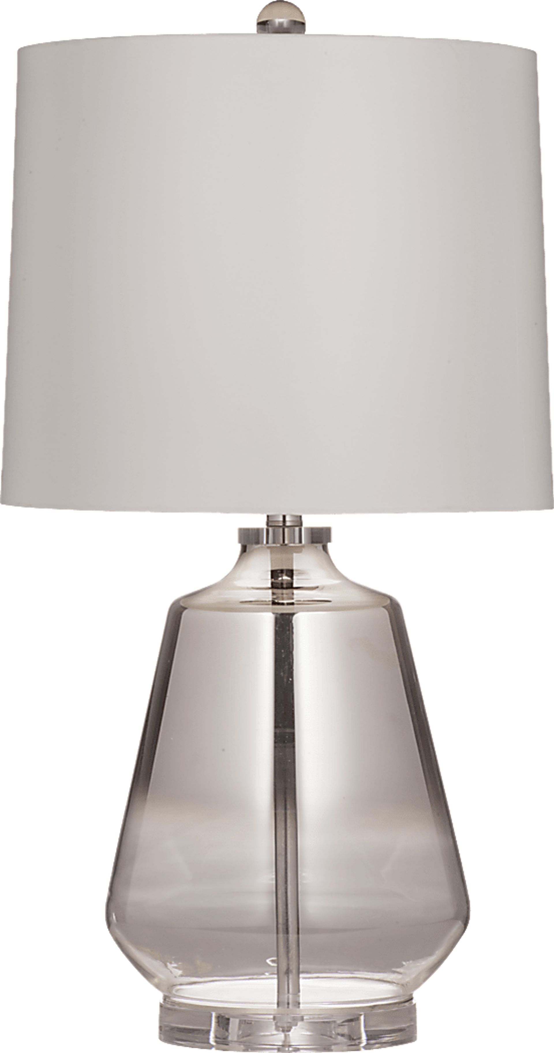 Flint Pond Gray Lamp - Image 1