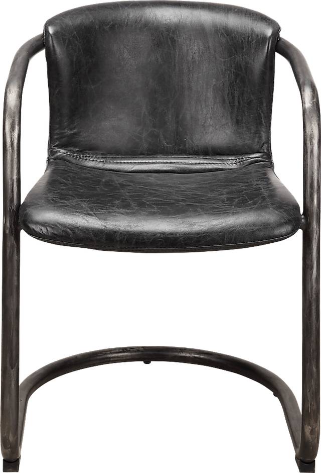 Flintcove Black Dining Chair (Set of 2) - Thumbnail - Image 2