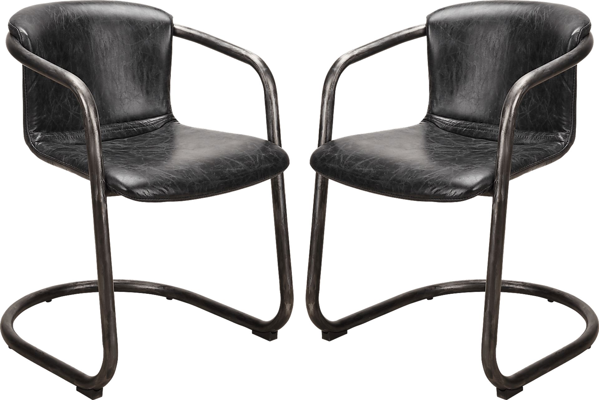 Flintcove Black Dining Chair (Set of 2) - Image 1