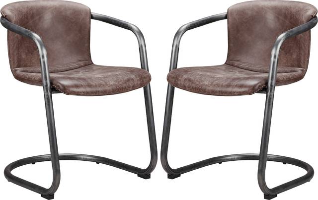 Flintcove Brown Dining Chair (Set of 2) - Thumbnail - Image 1