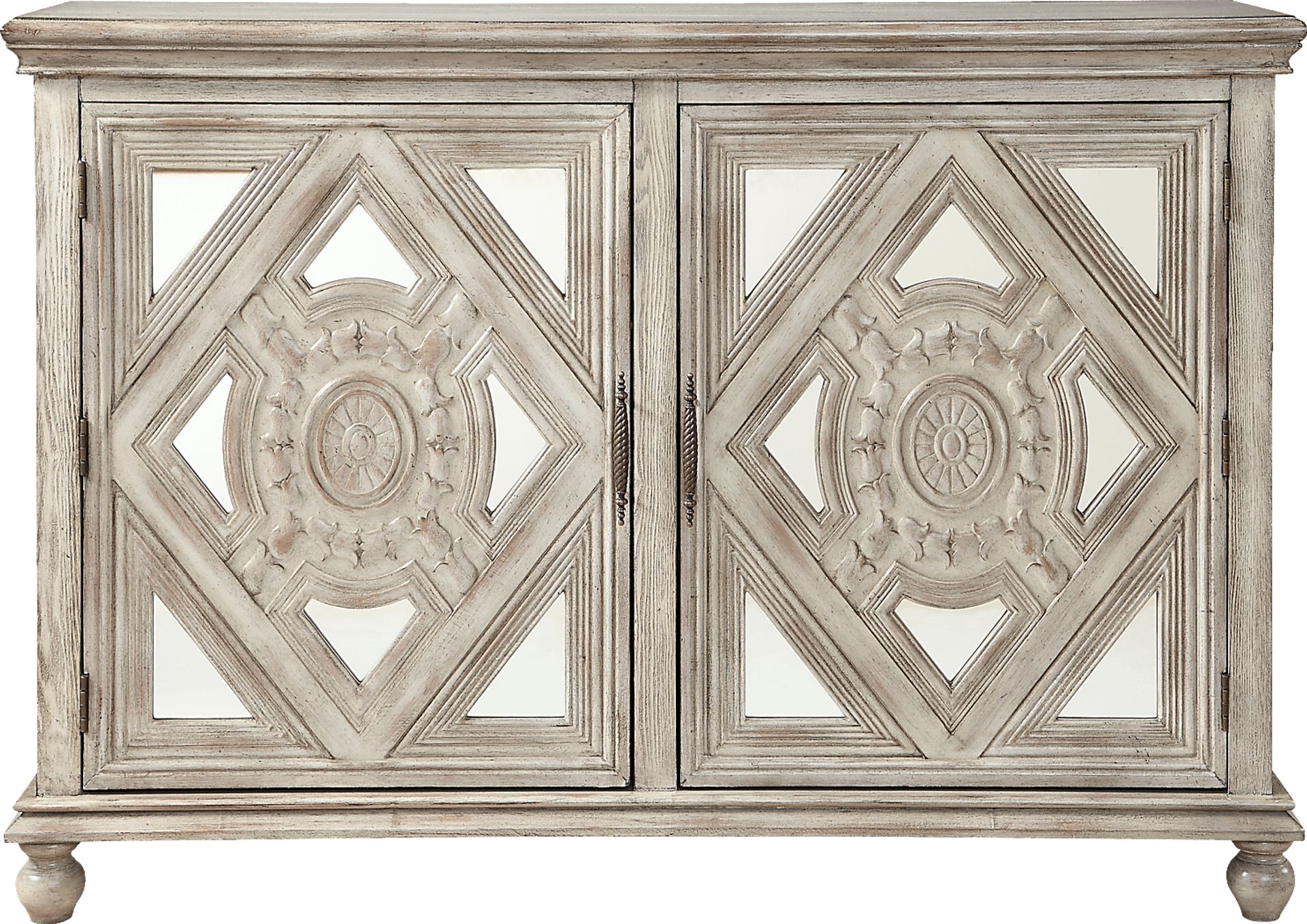 Flintlock Beige Credenza - Image 2