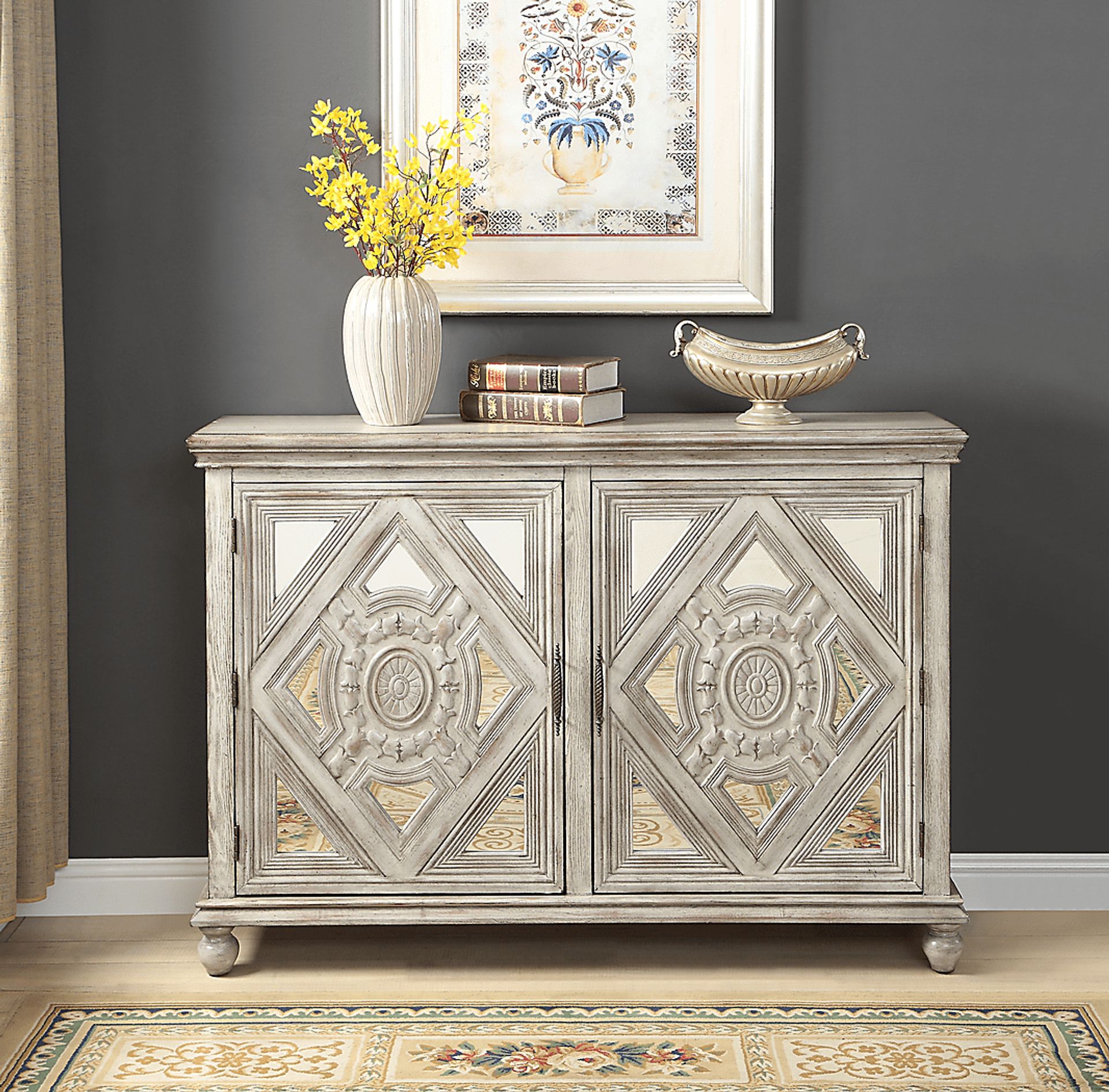 Flintlock Beige Credenza - Image 5