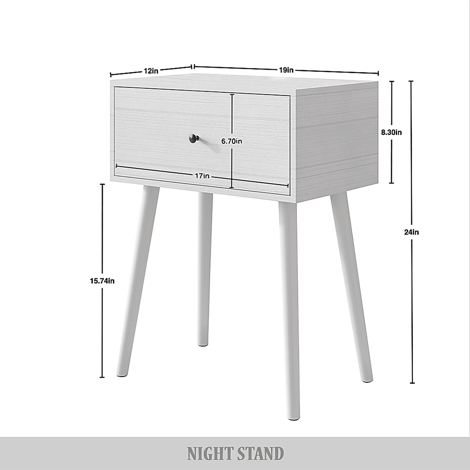 Flintrow Black Full Bed with 2 Nightstands - Image 6