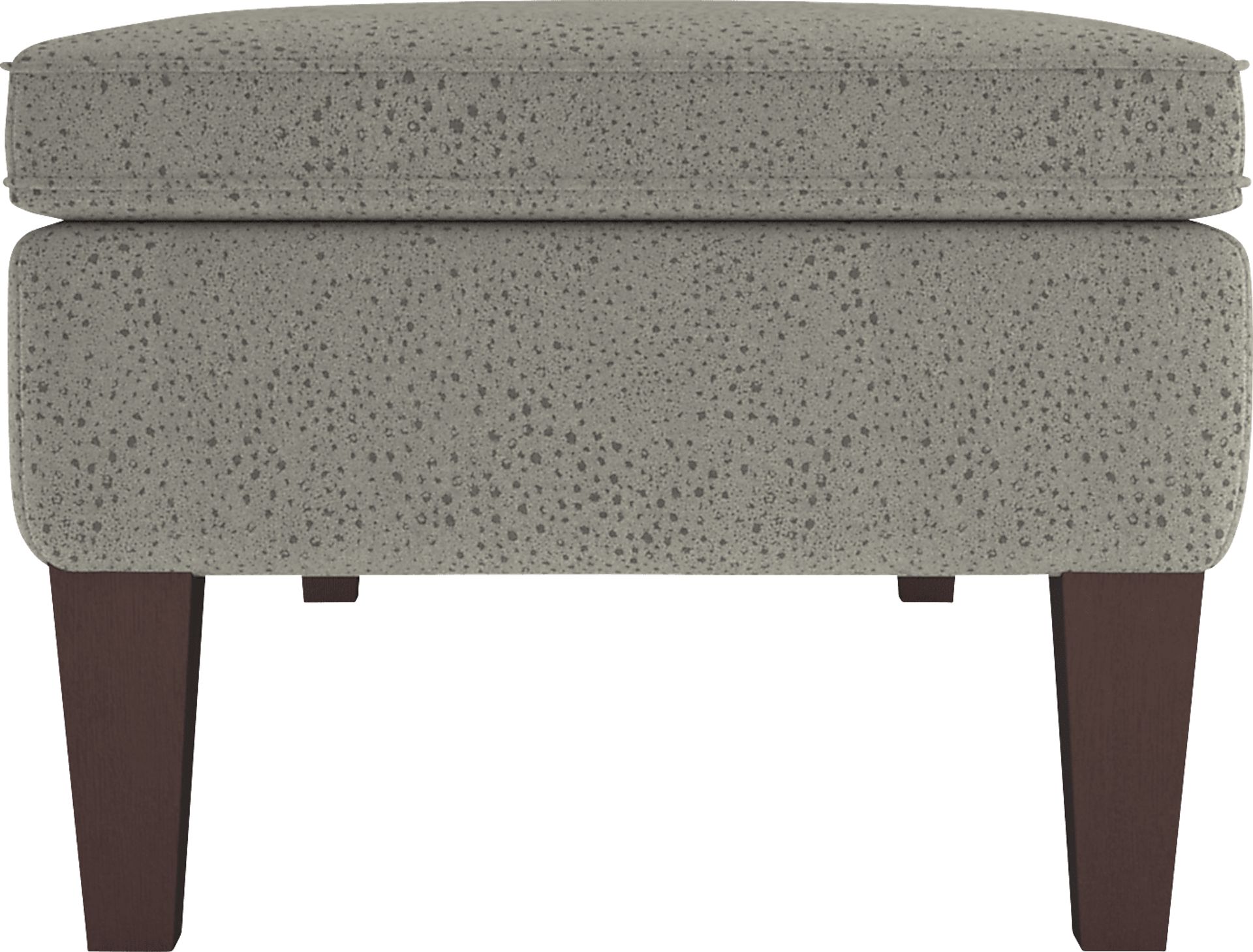 Flintshire Gray Storage Ottoman - Image 3