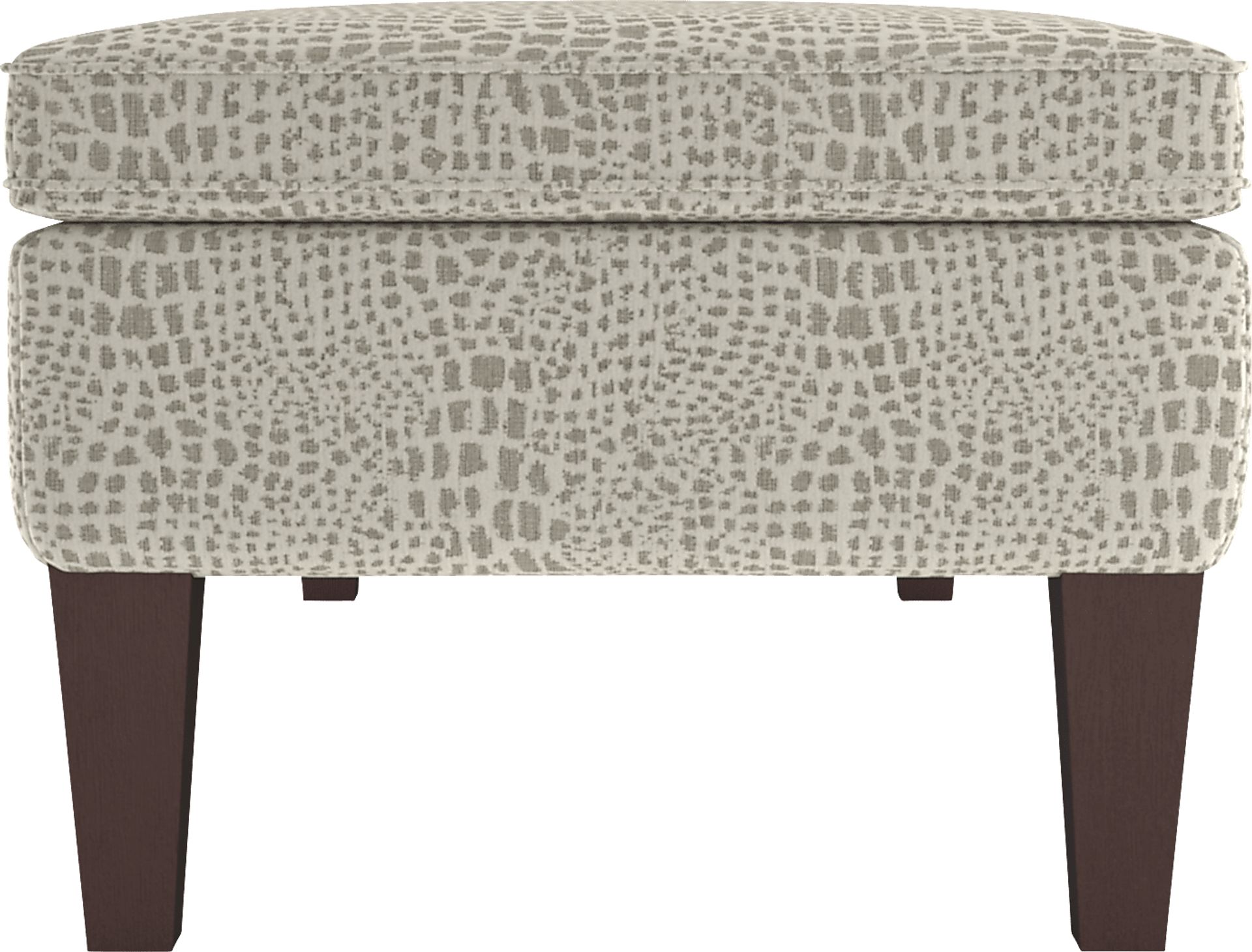 Flintshire Ivory Storage Ottoman - Image 3