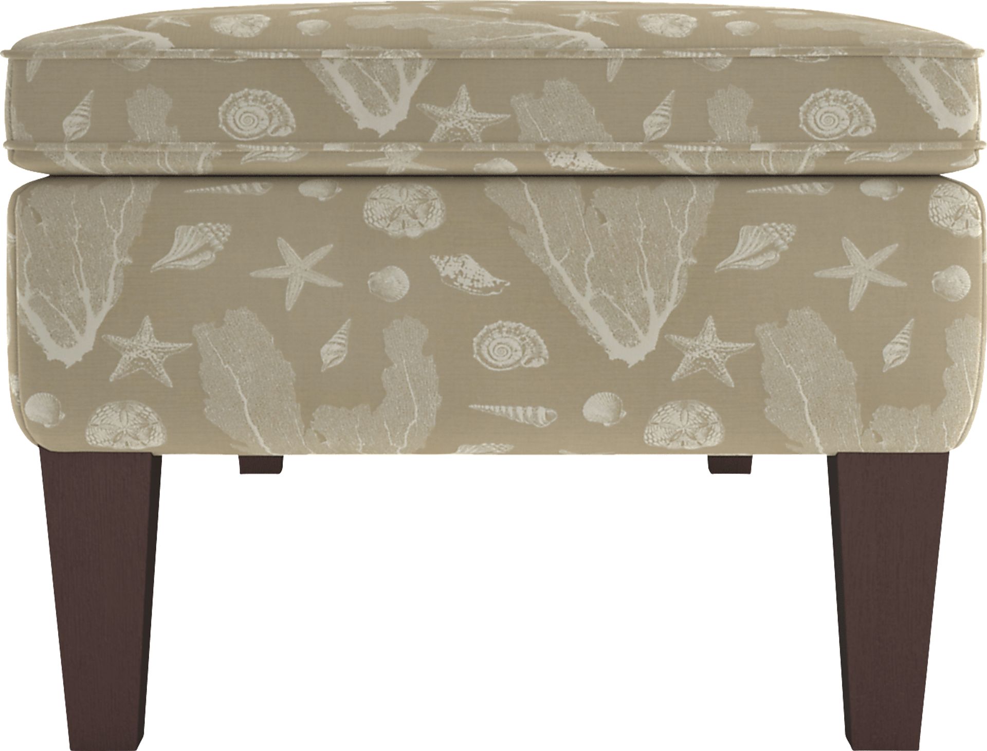 Flintshire Khaki Storage Ottoman - Image 3