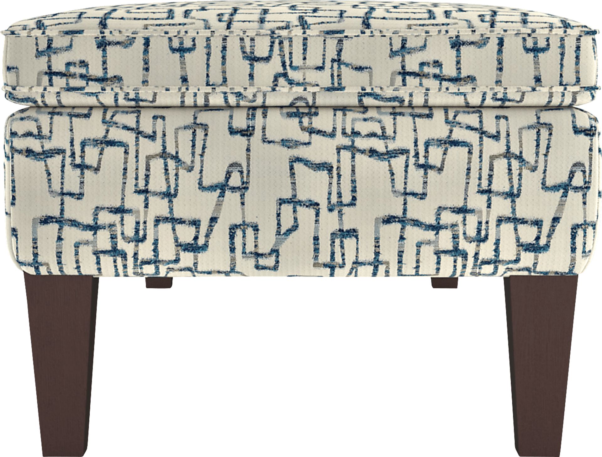Flintshire Teal Storage Ottoman - Image 3