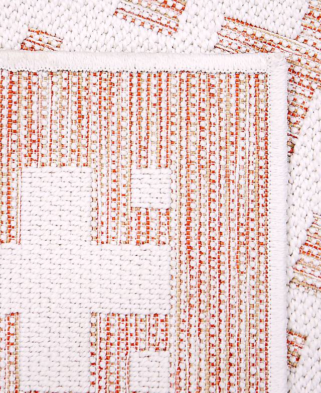 Flomaton Orange 7'10 x 10'10 Rug - Thumbnail - Image 6