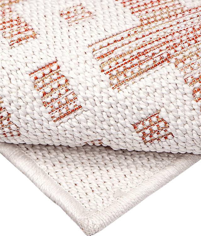 Flomaton Orange 7'10 x 10'10 Rug - Thumbnail - Image 8
