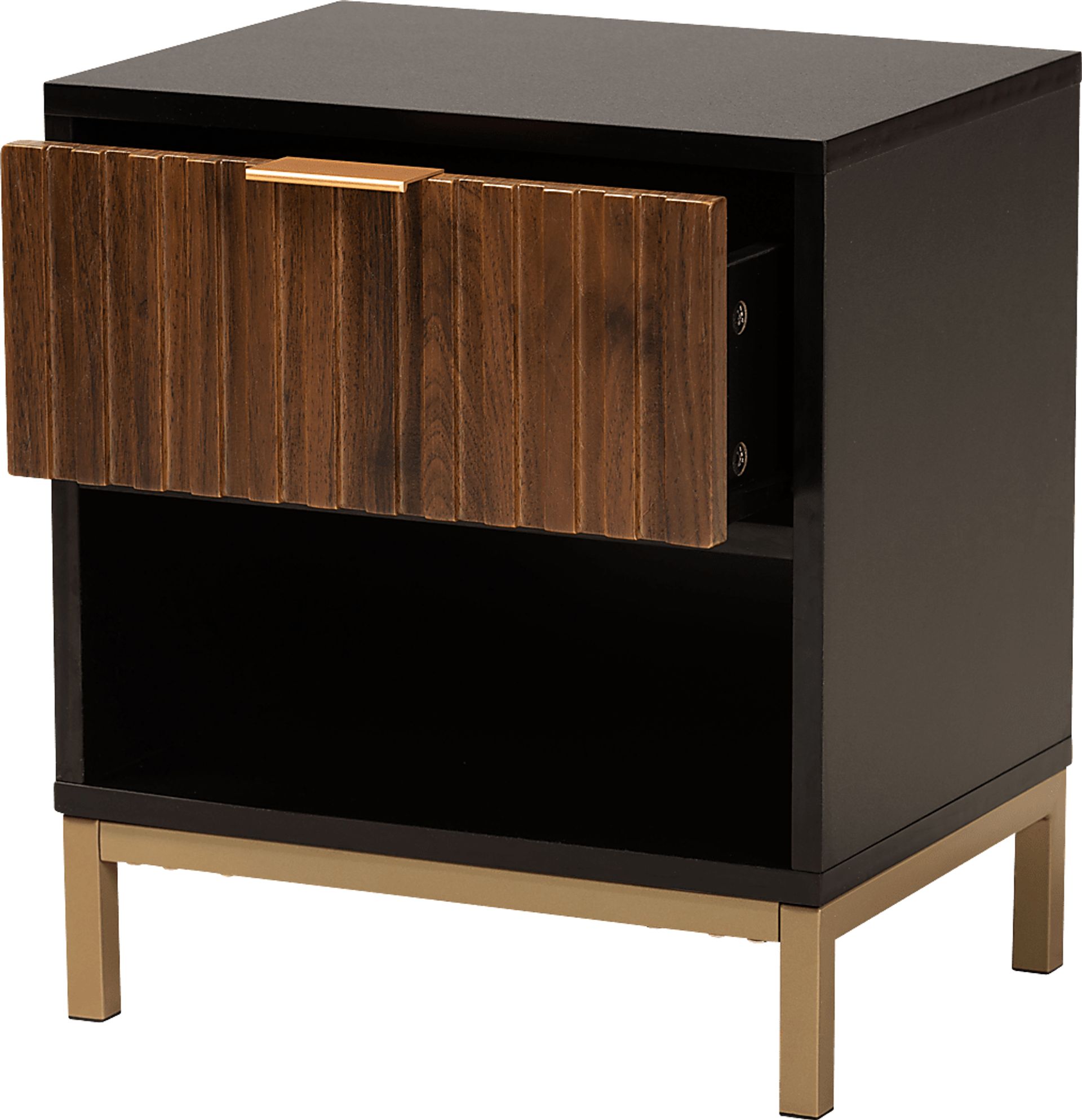 Floosmoor Black Nightstand - Image 2