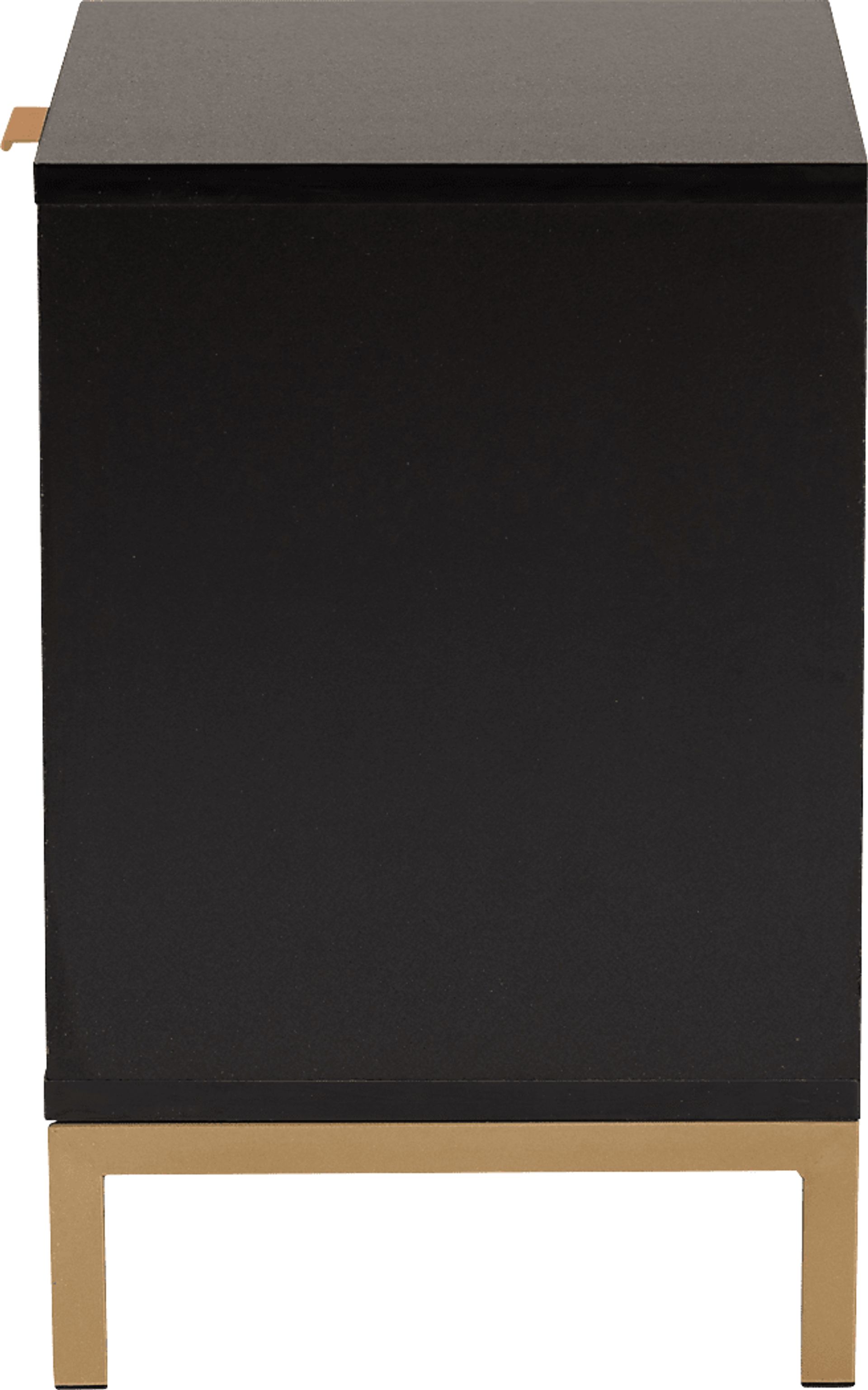 Floosmoor Black Nightstand - Image 4
