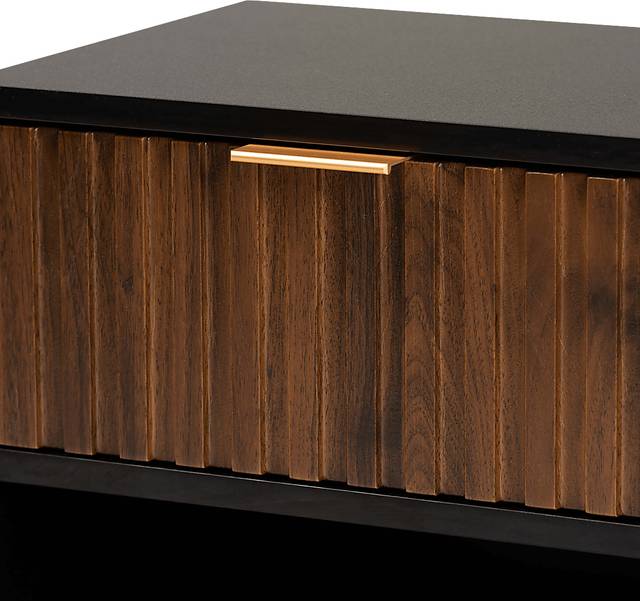 Floosmoor Black Nightstand - Thumbnail - Image 5