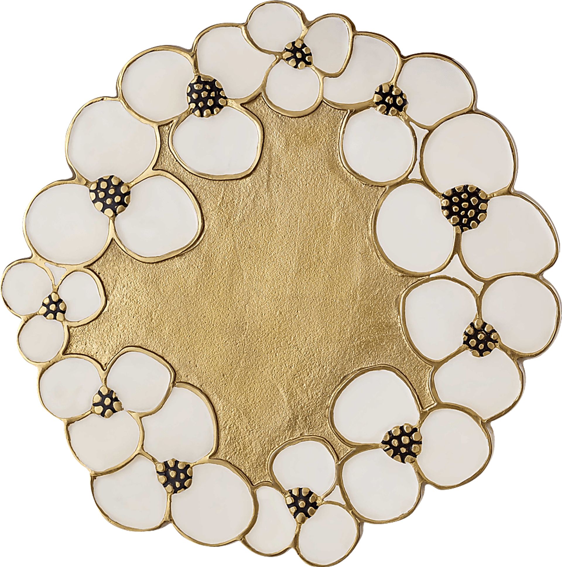 Flora Ann Brass Accent Table - Image 5