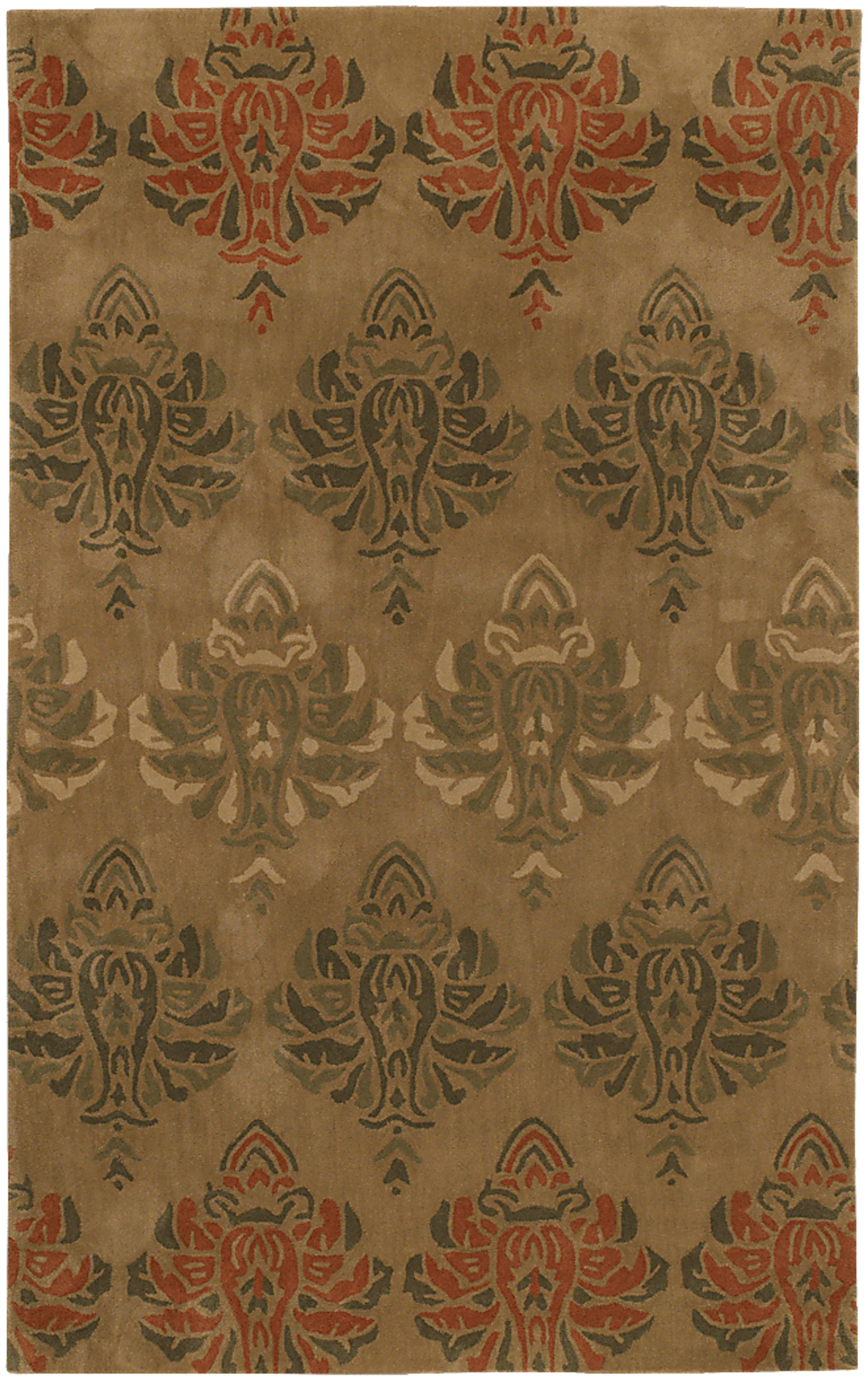 Floral Symmetry 8 x 11 Rug - Image 1