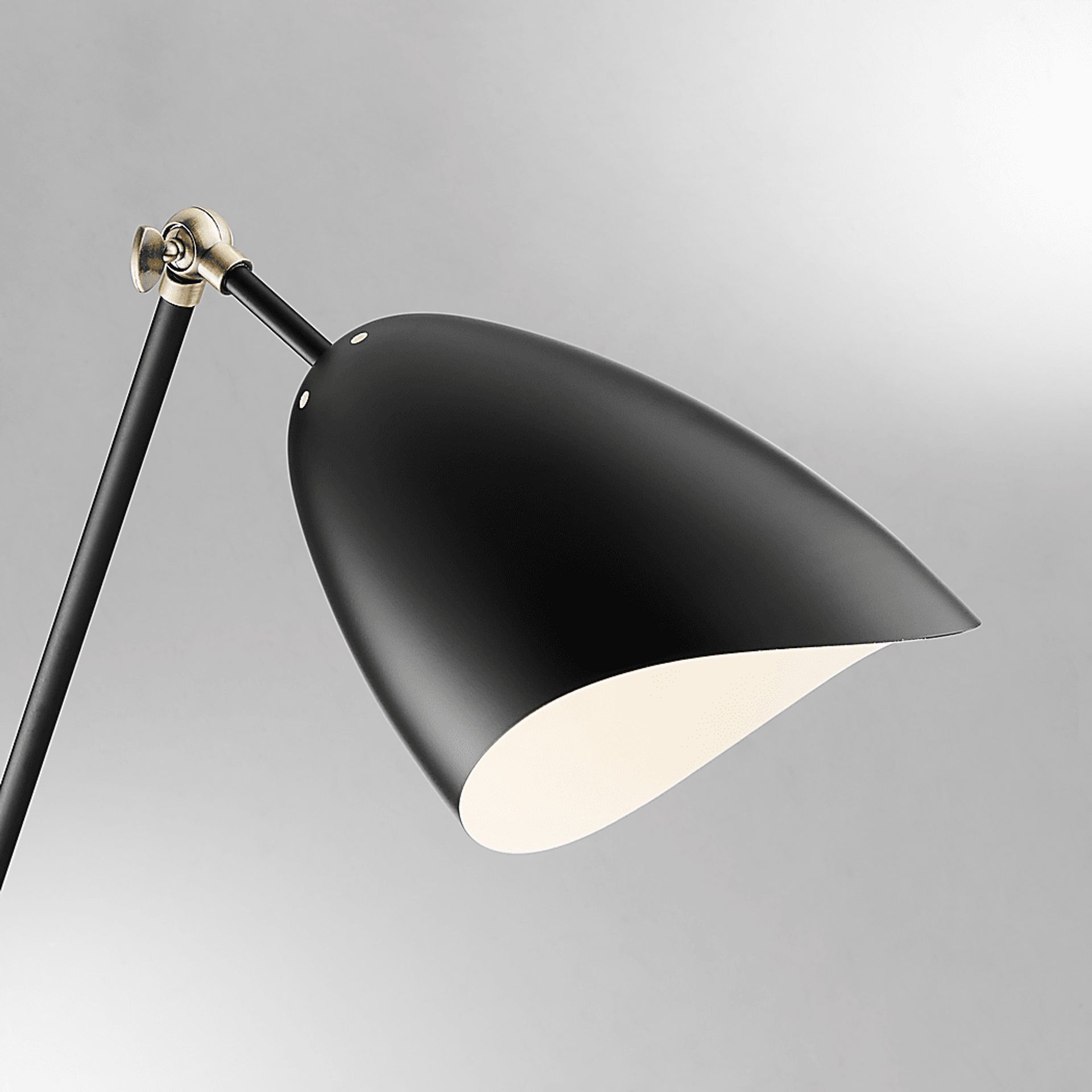 Florentine Court Black Floor Lamp - Image 2