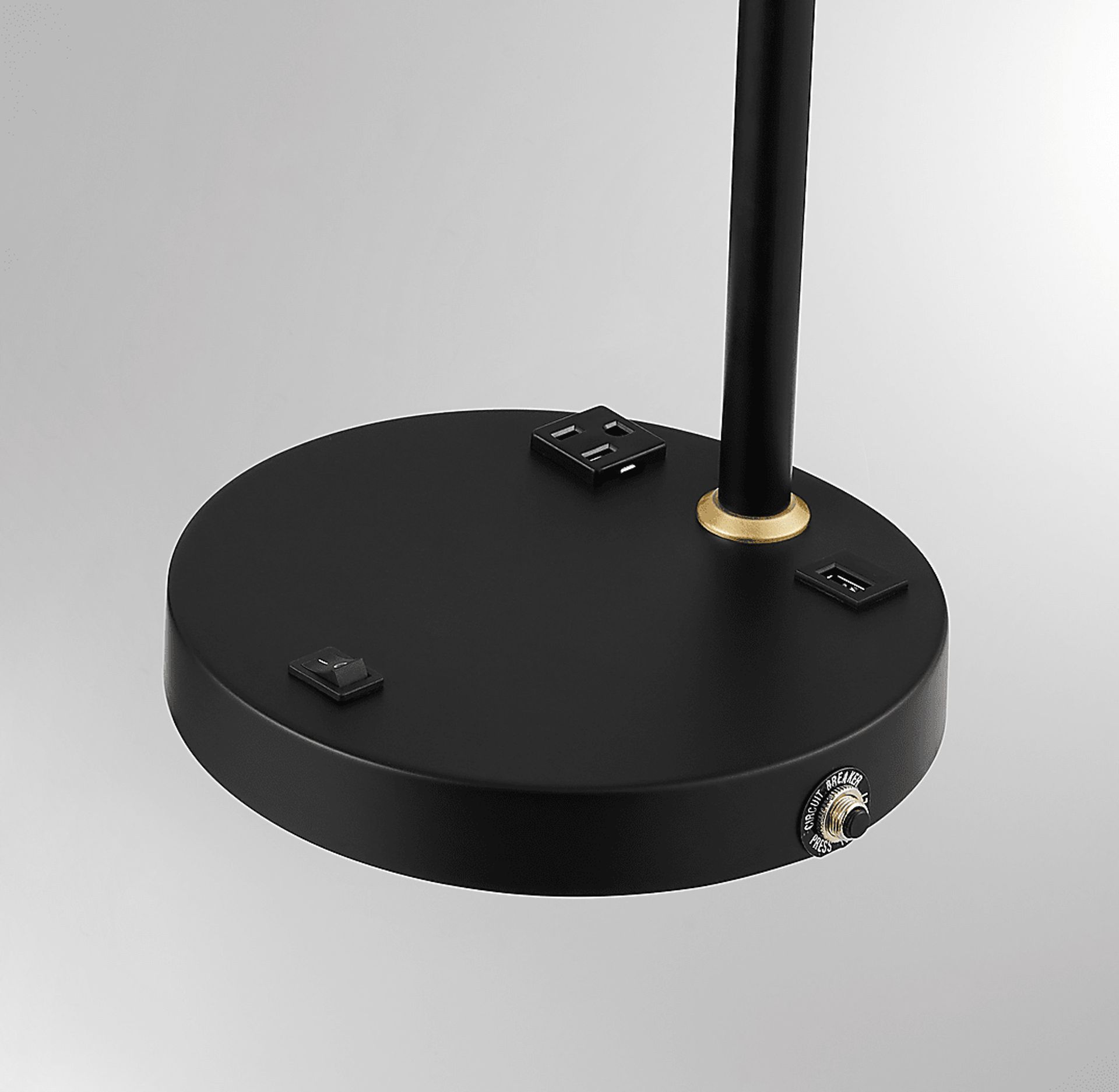 Florentine Court Black Table Lamp - Image 2