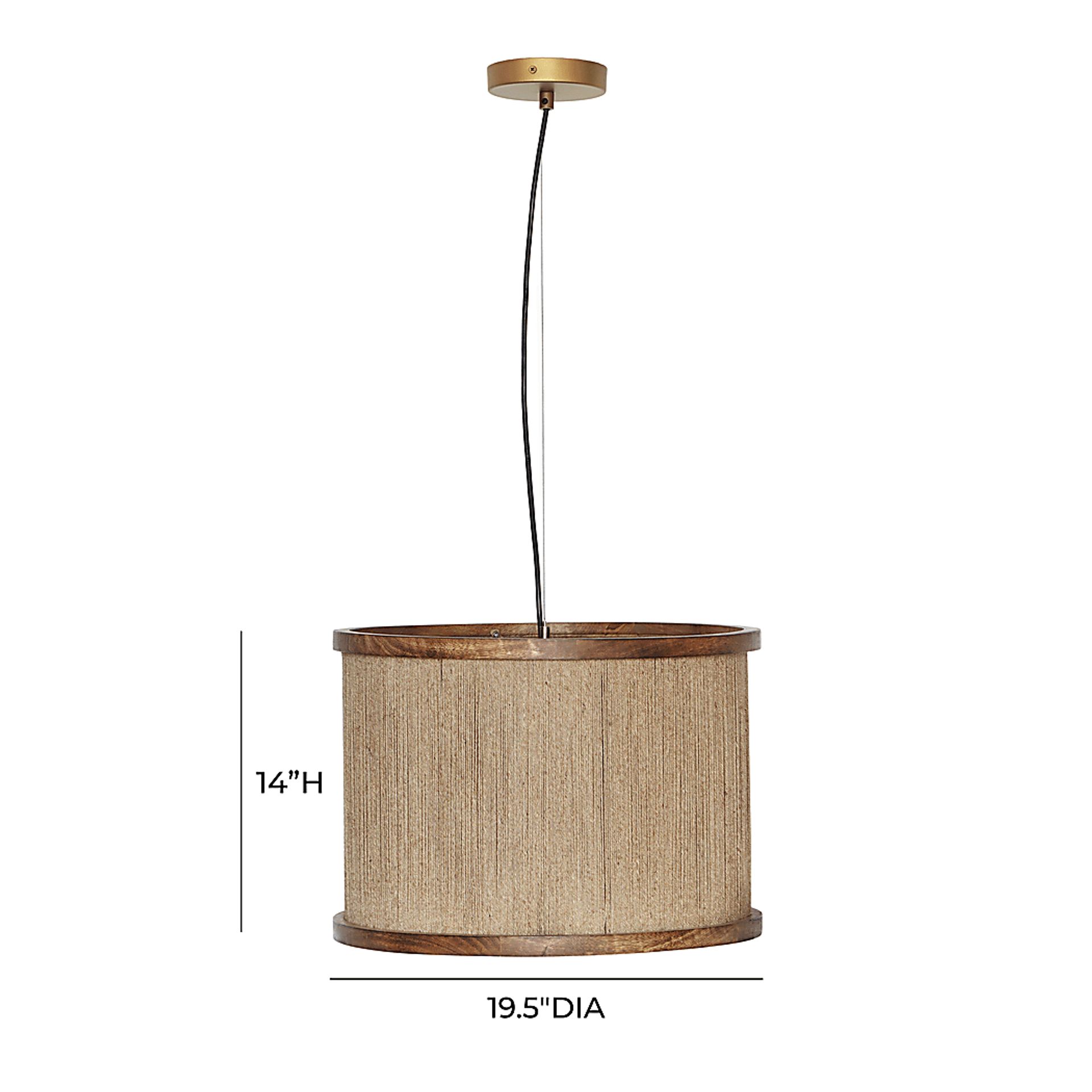 Flores Shores Natural Pendant - Image 6