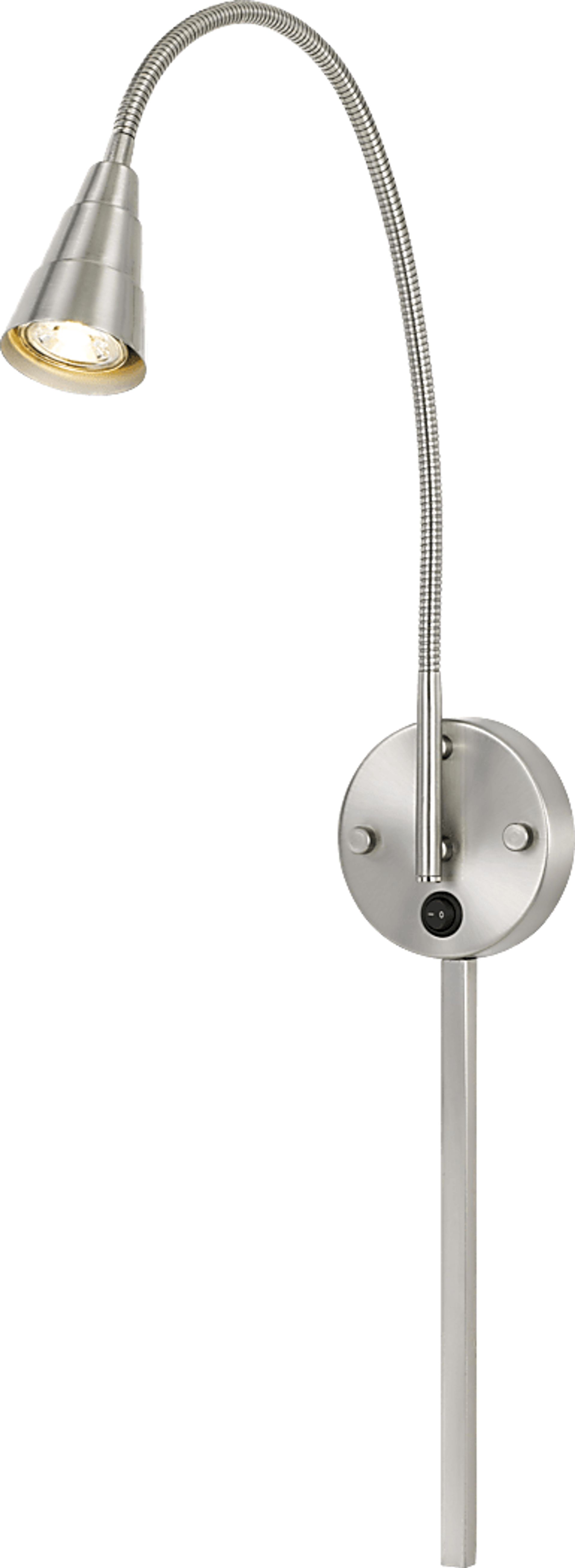 Florham Brushed Steel Sconce - Image 3